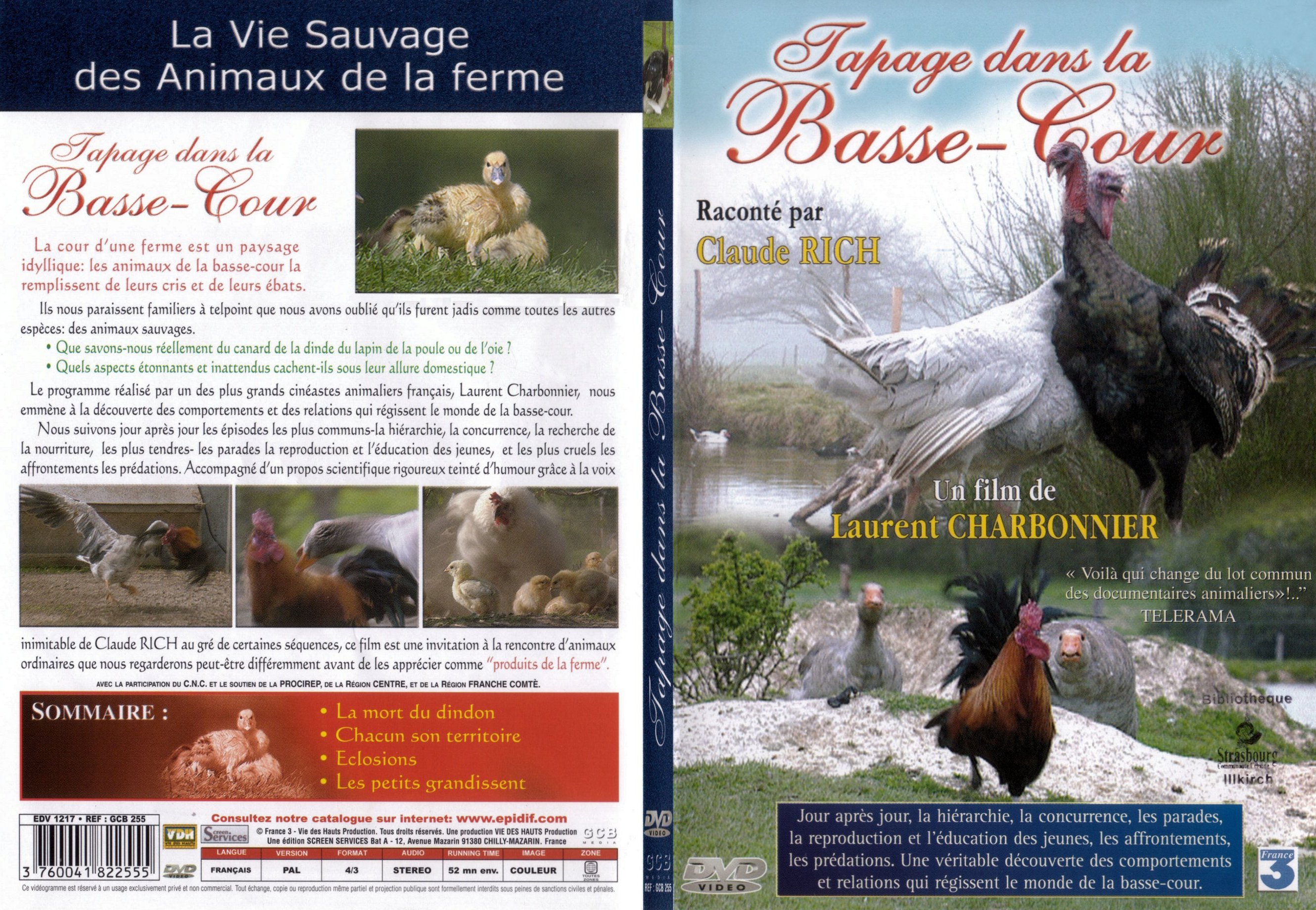 Jaquette DVD Tapage dans la basse-cour - SLIM