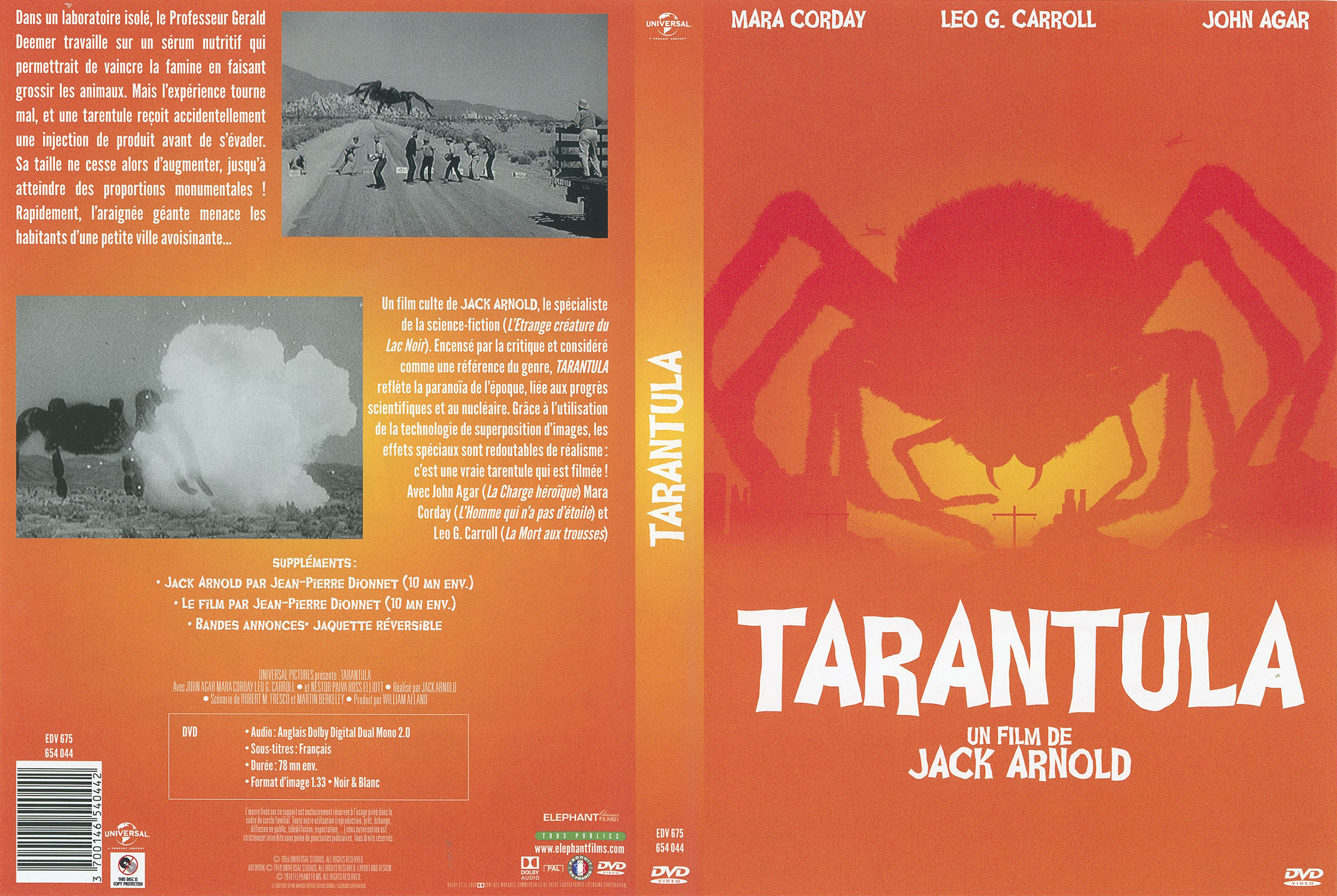 Jaquette DVD Tarantula