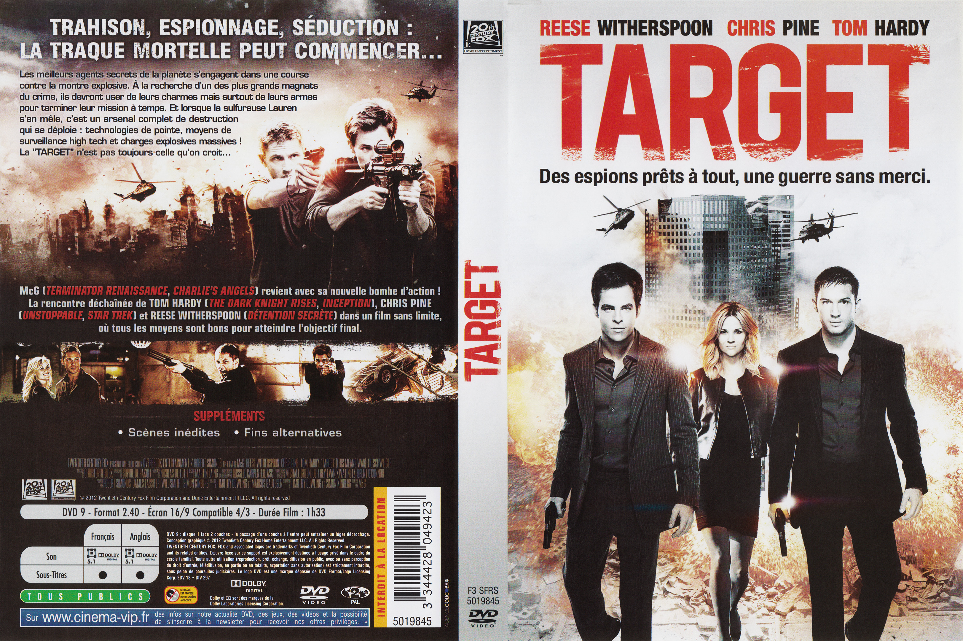 Jaquette DVD Target (2011)