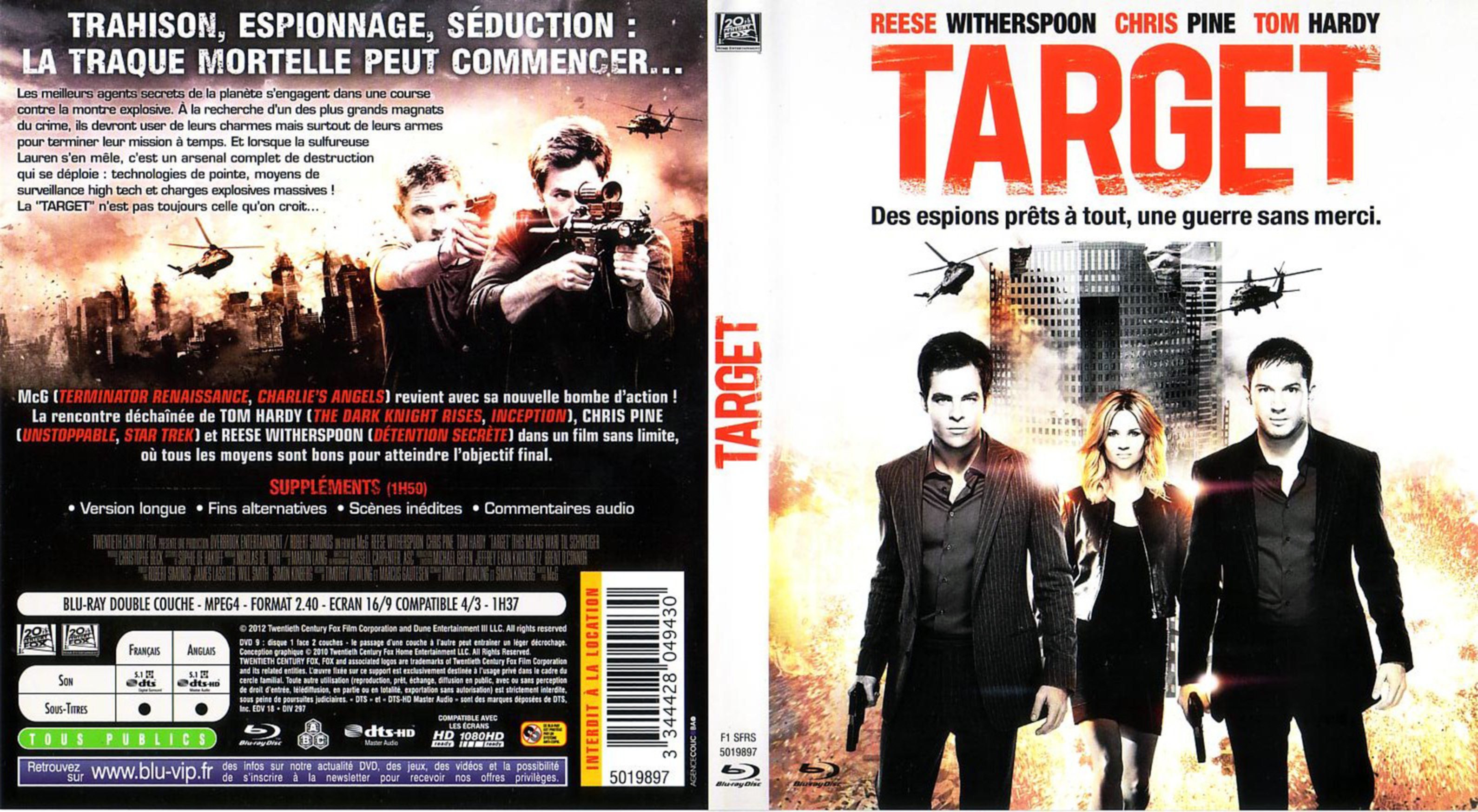 Jaquette DVD Target (BLU-RAY)