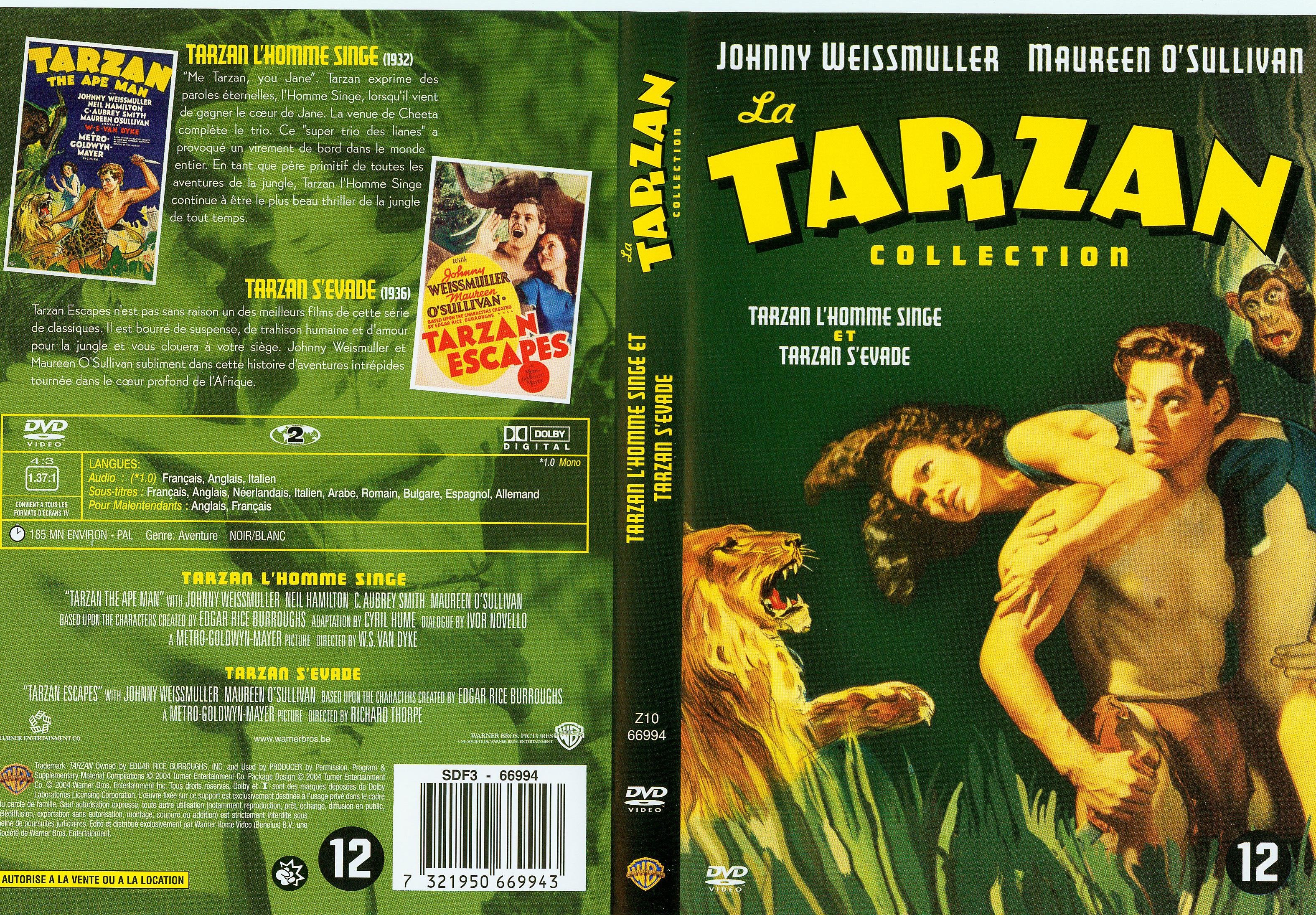 Jaquette DVD Tarzan - l