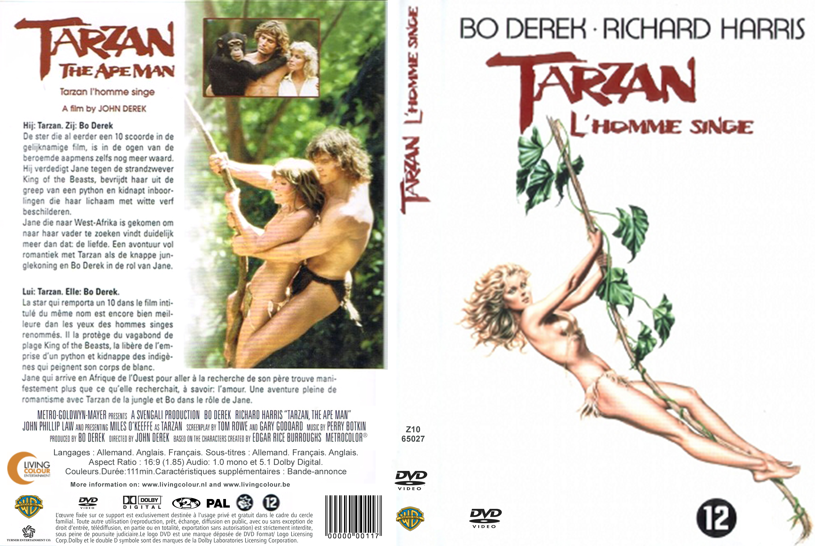 Jaquette DVD Tarzan l