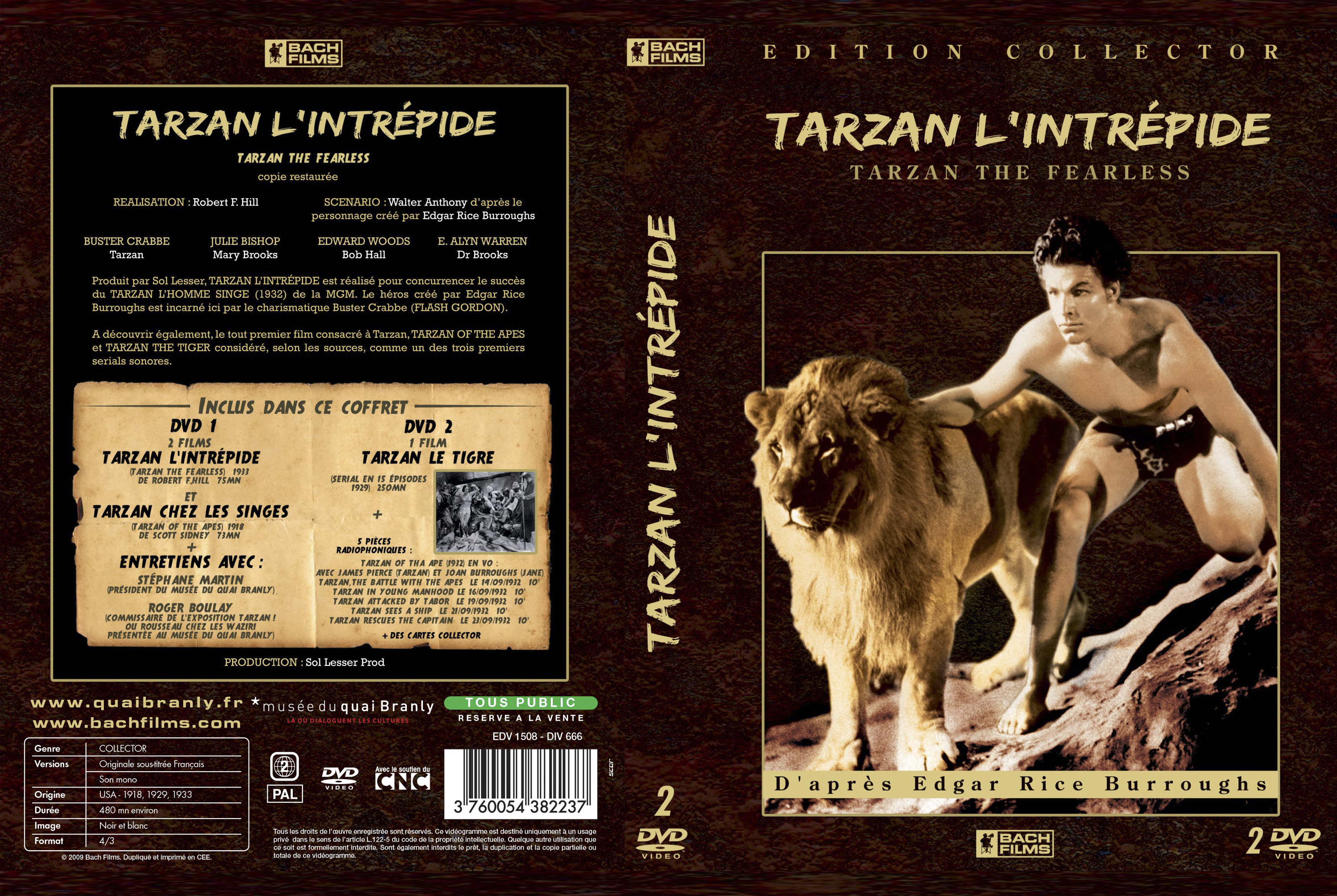 Jaquette DVD Tarzan l