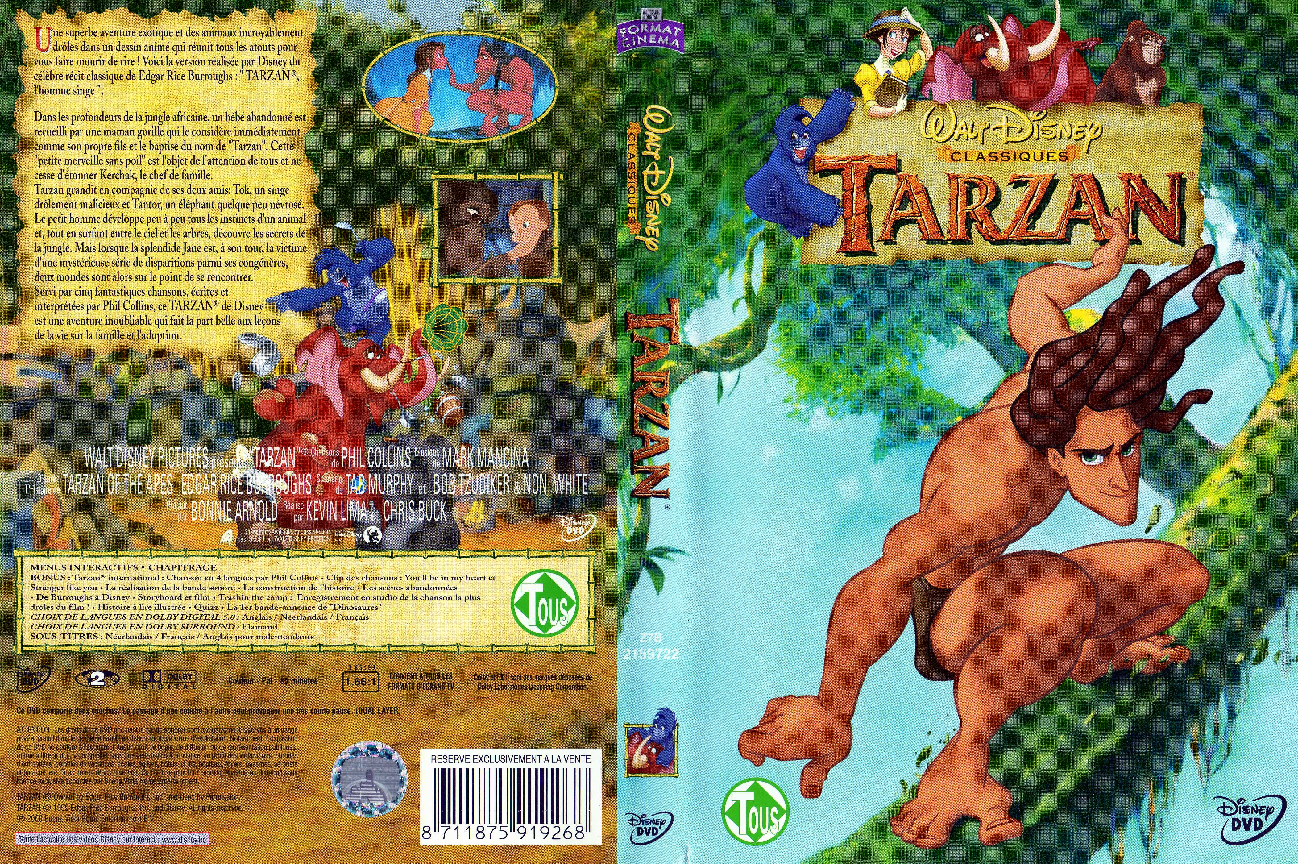 Jaquette DVD Tarzan v2