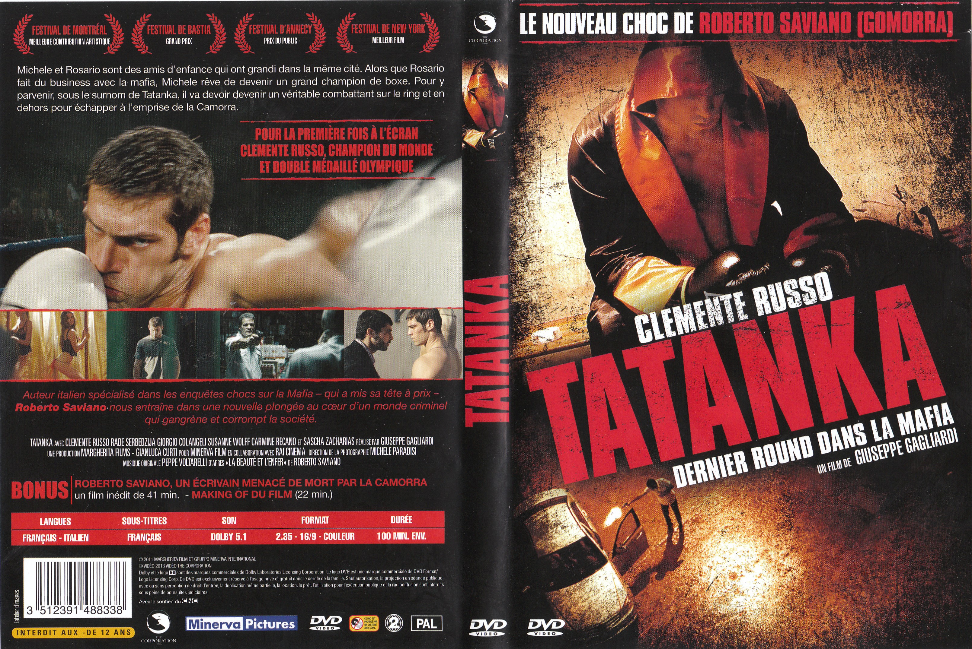 Jaquette DVD Tatanka