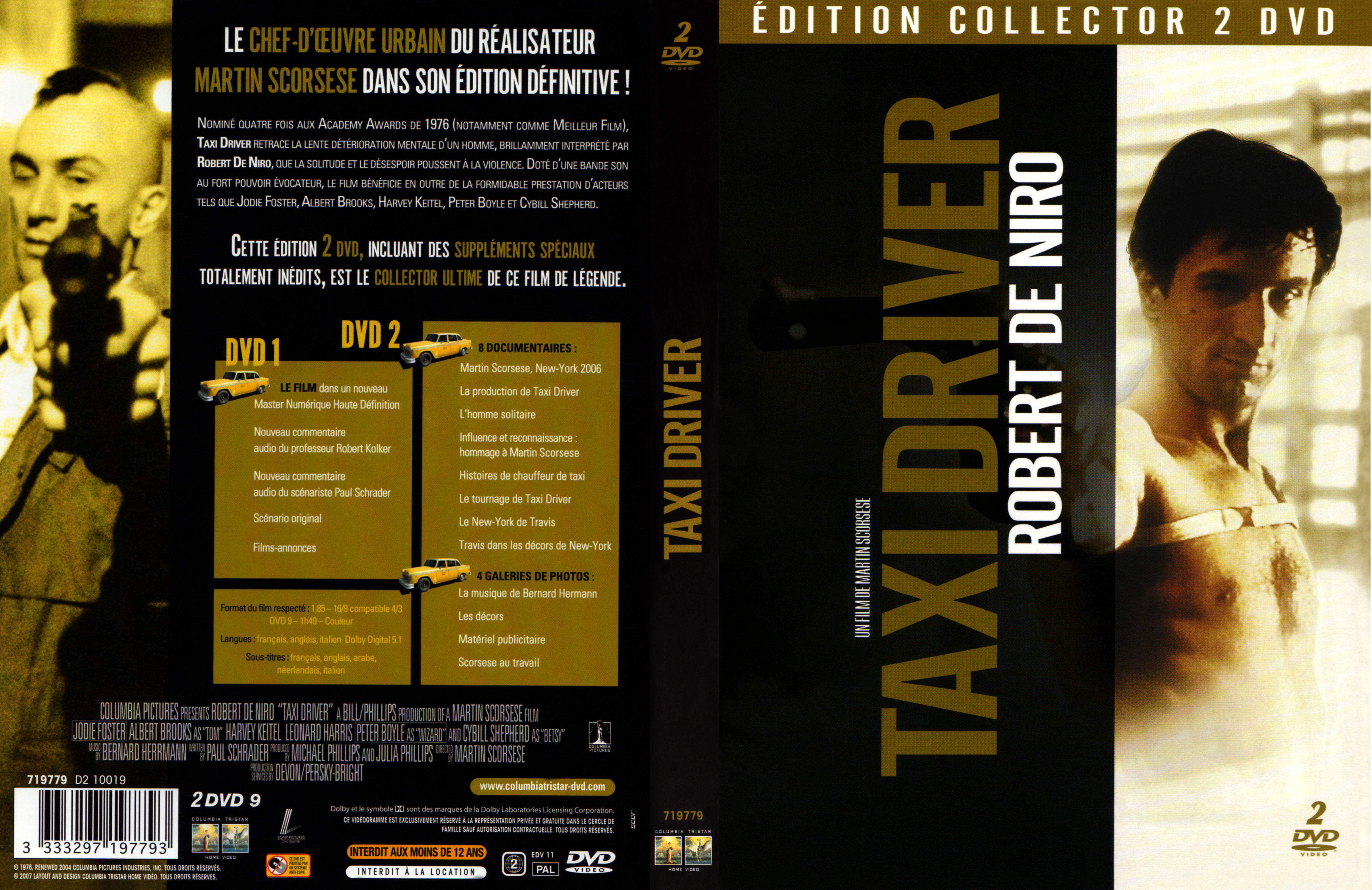 Jaquette DVD Taxi driver v2