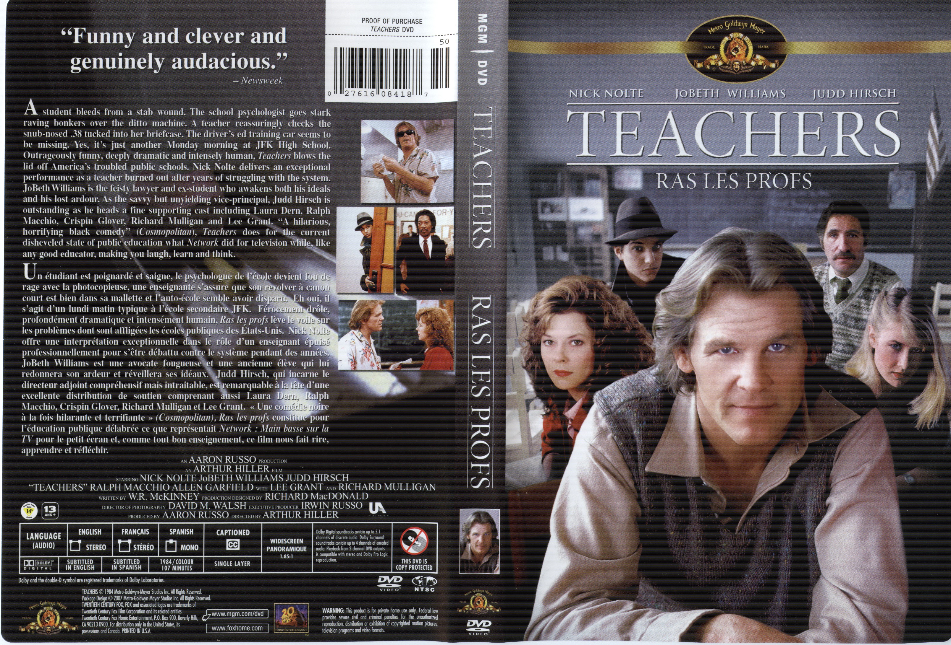 Jaquette DVD Teachers