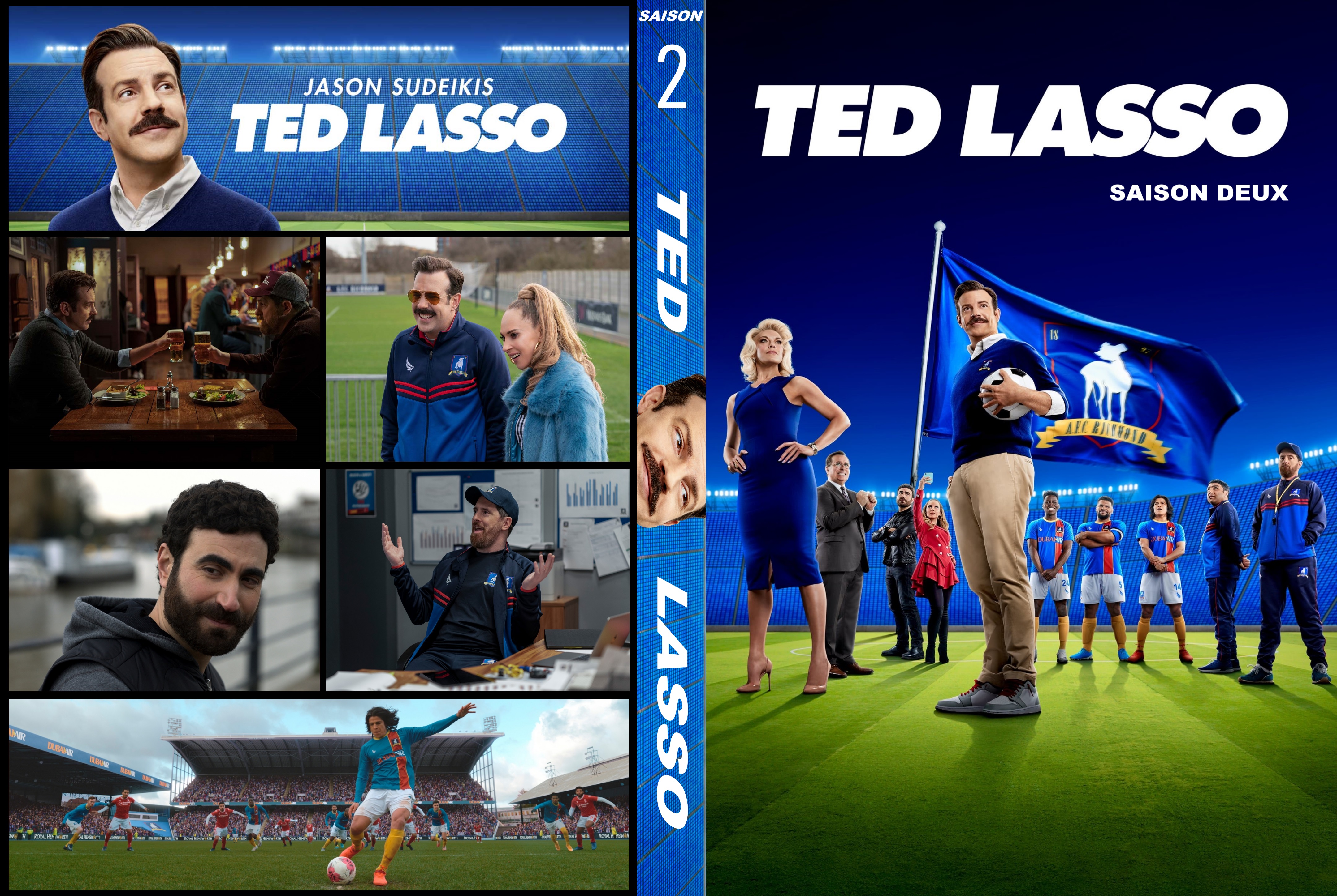 Jaquette DVD Ted Lasso Saison 02 custom