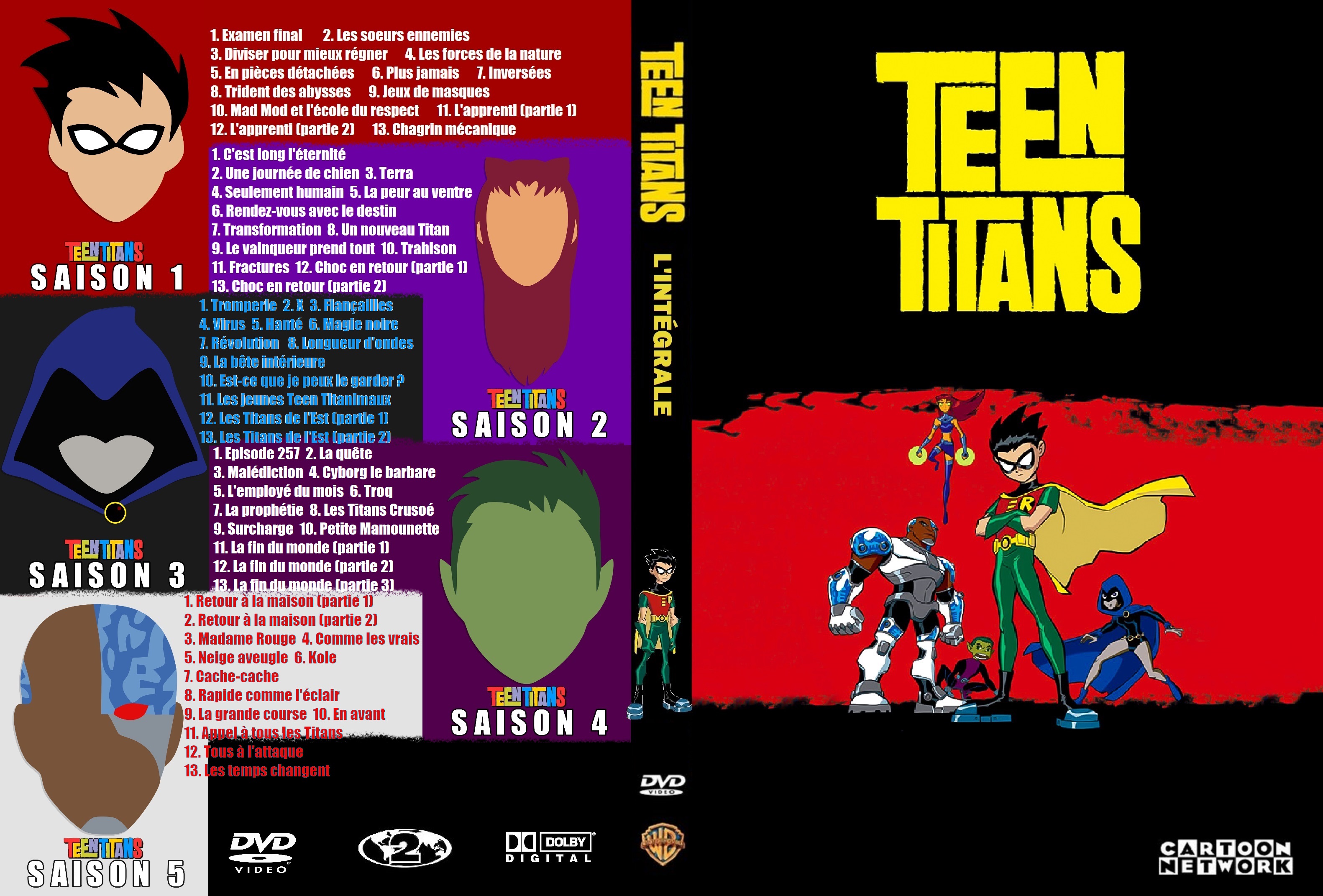 Jaquette DVD Teen Titans l