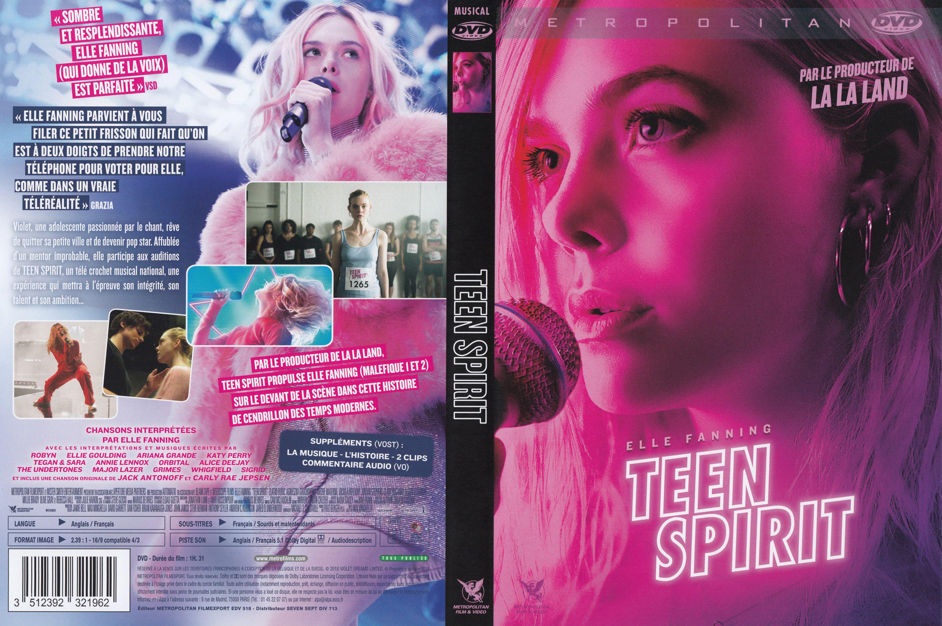 Jaquette DVD Teen spirit
