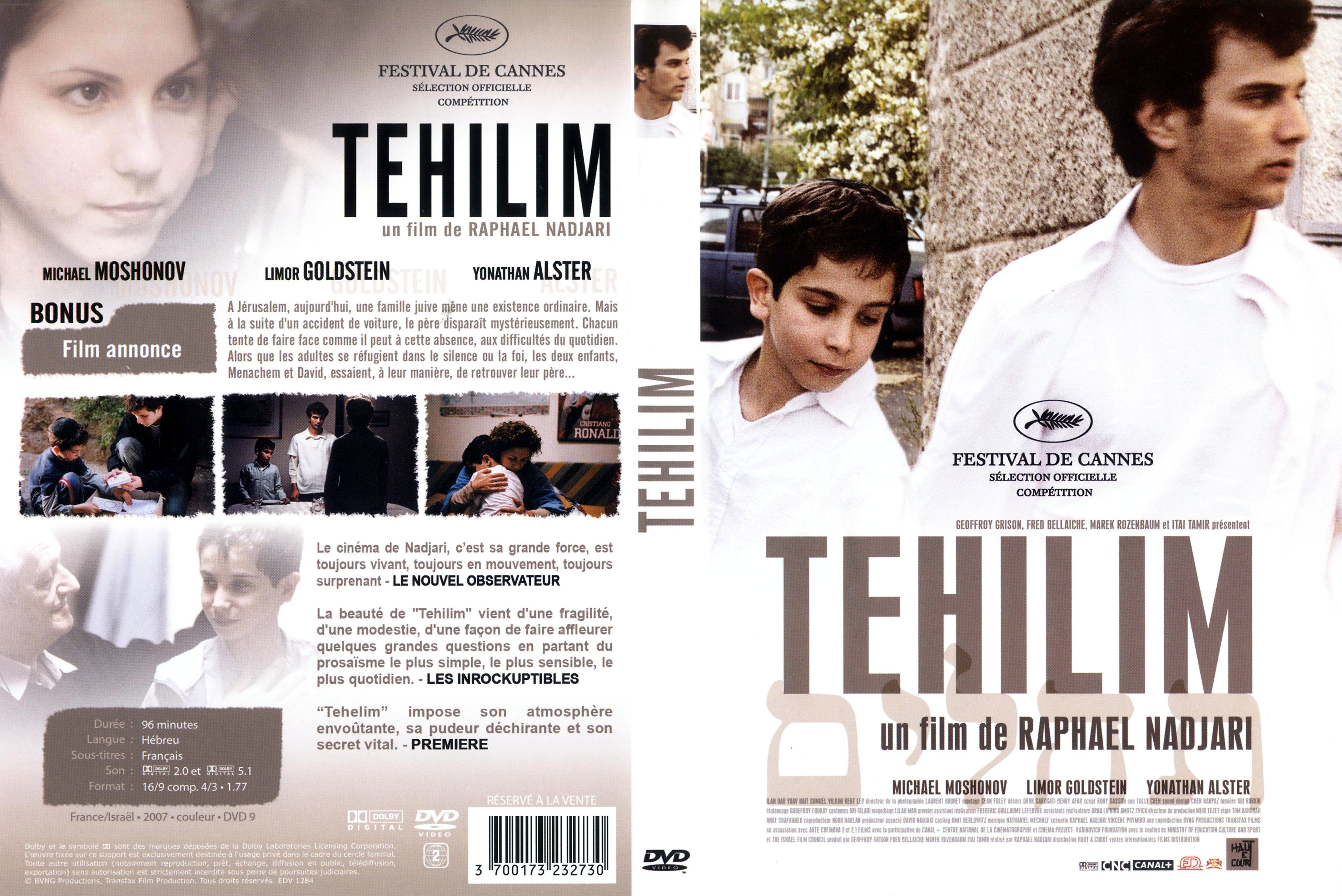 Jaquette DVD Tehilim