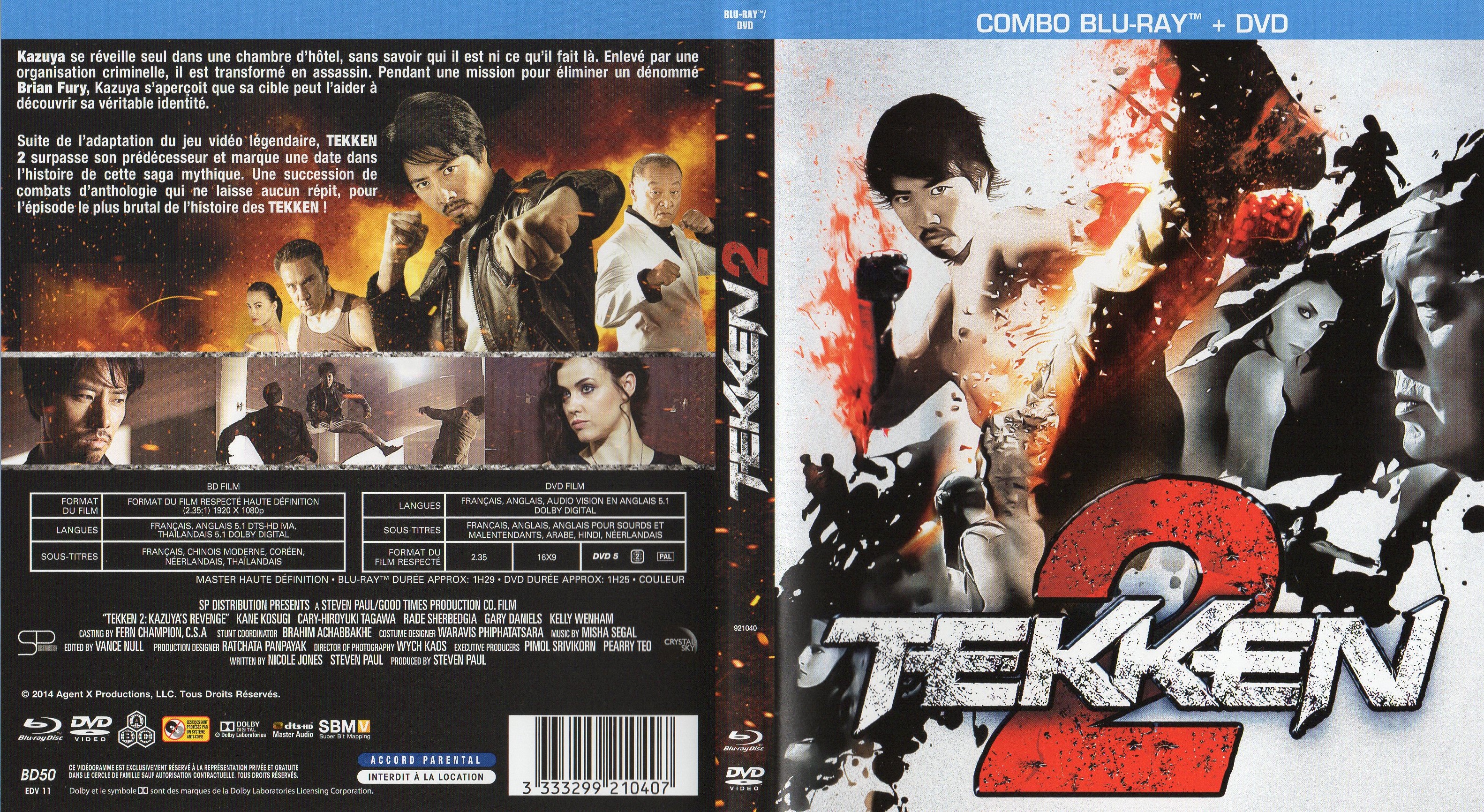 Jaquette DVD Tekken 2 (BLU-RAY)