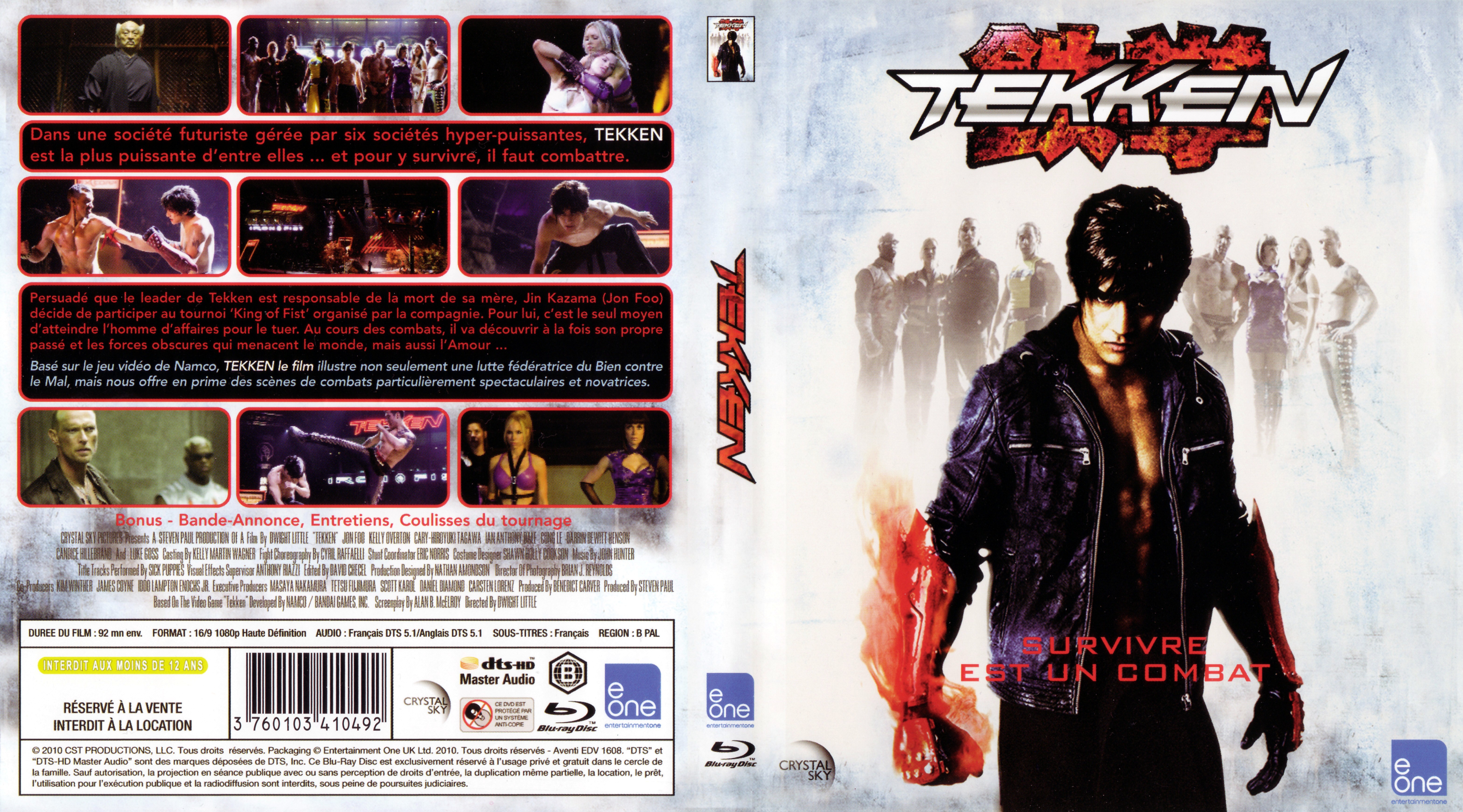 Jaquette DVD Tekken (BLU-RAY)