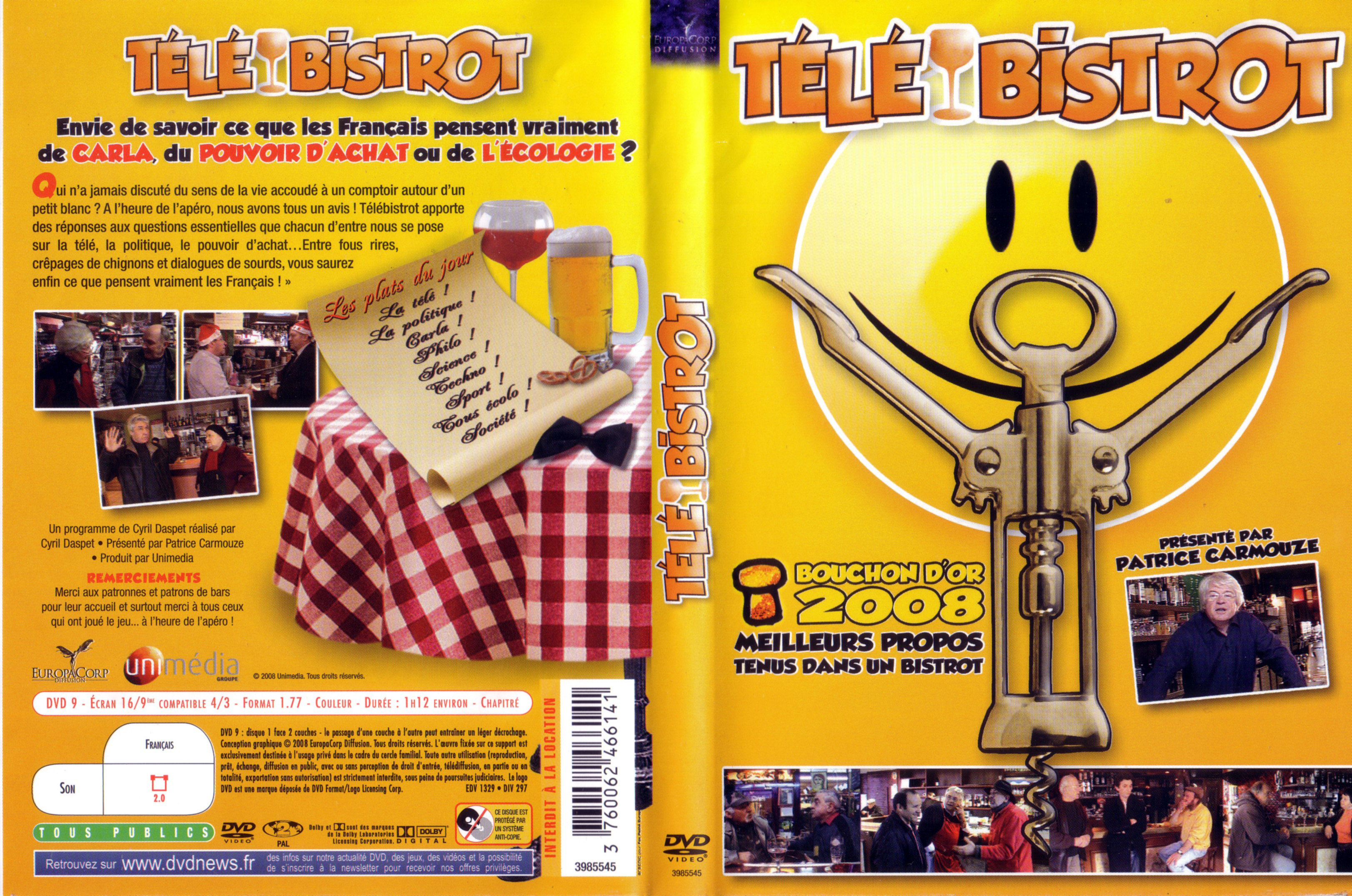 Jaquette DVD Tl bistrot