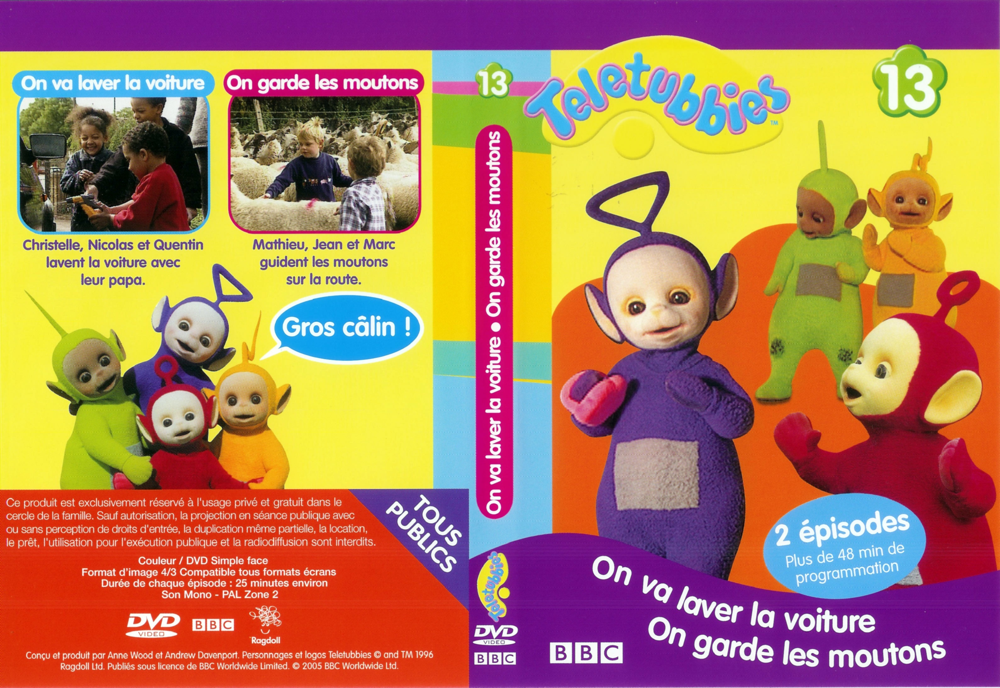 Jaquette DVD Teletubbies vol 13