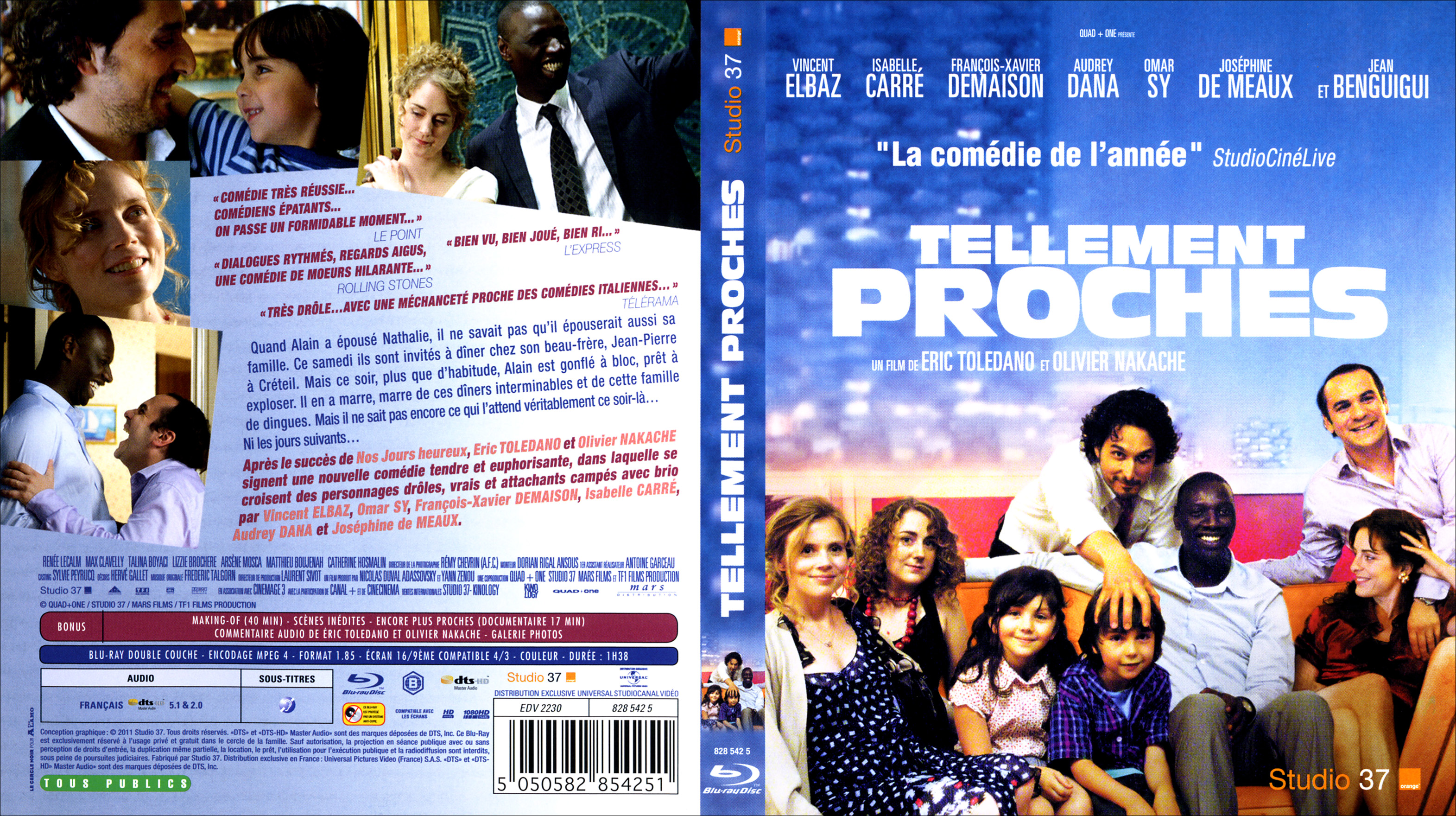 Jaquette DVD Tellement proches (BLU-RAY)