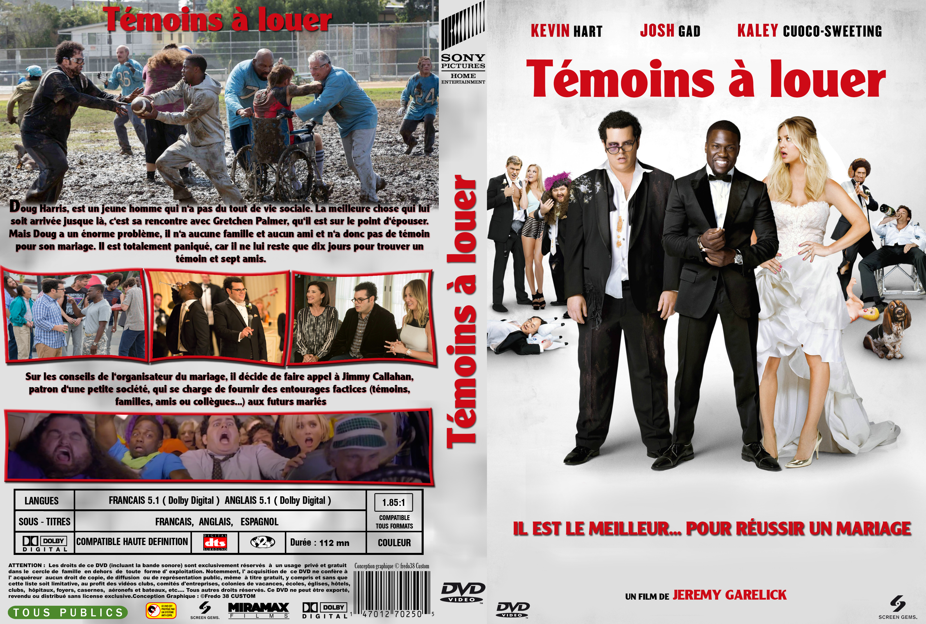 Jaquette DVD Tmoin  louer custom