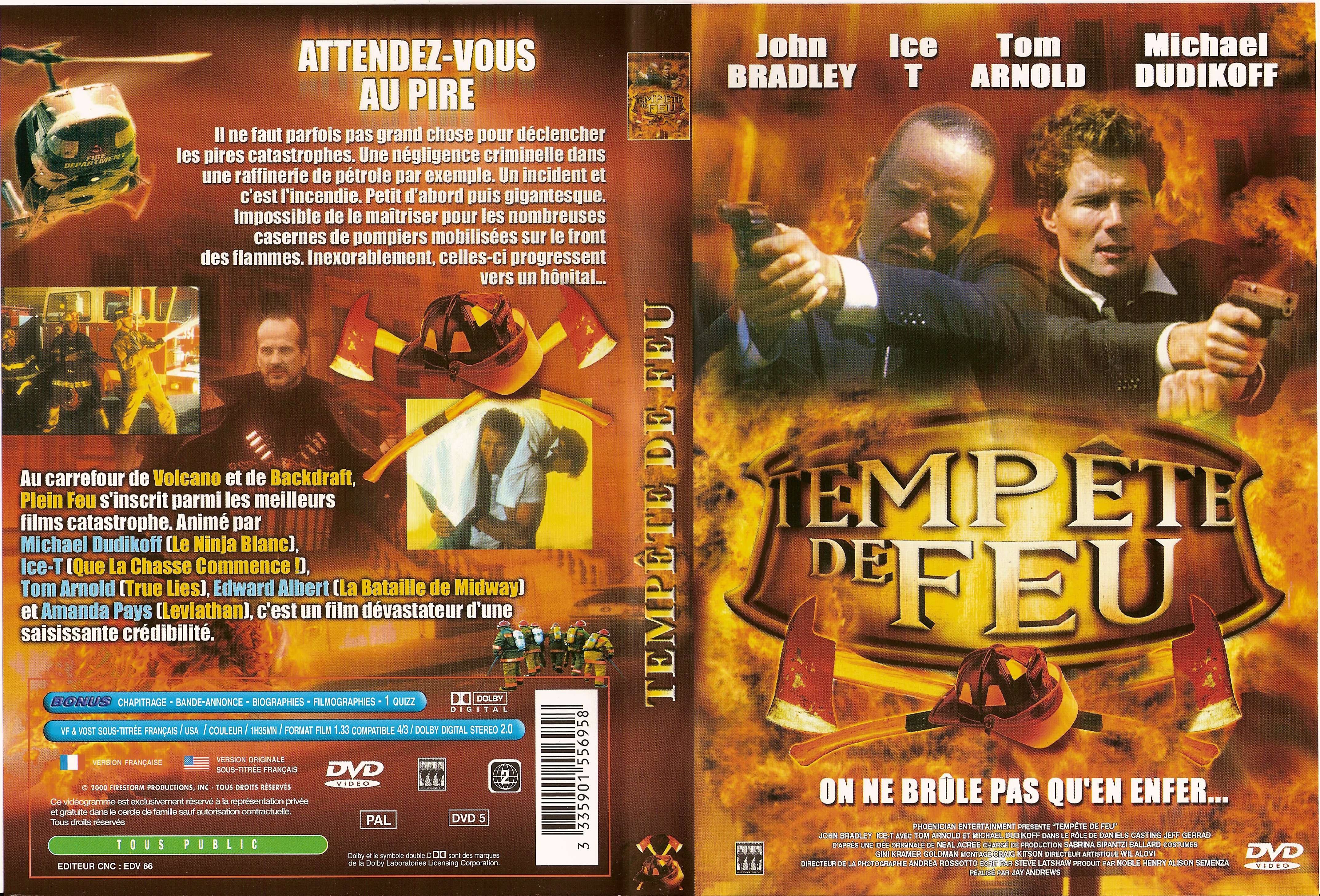 Jaquette DVD Tempete de feu
