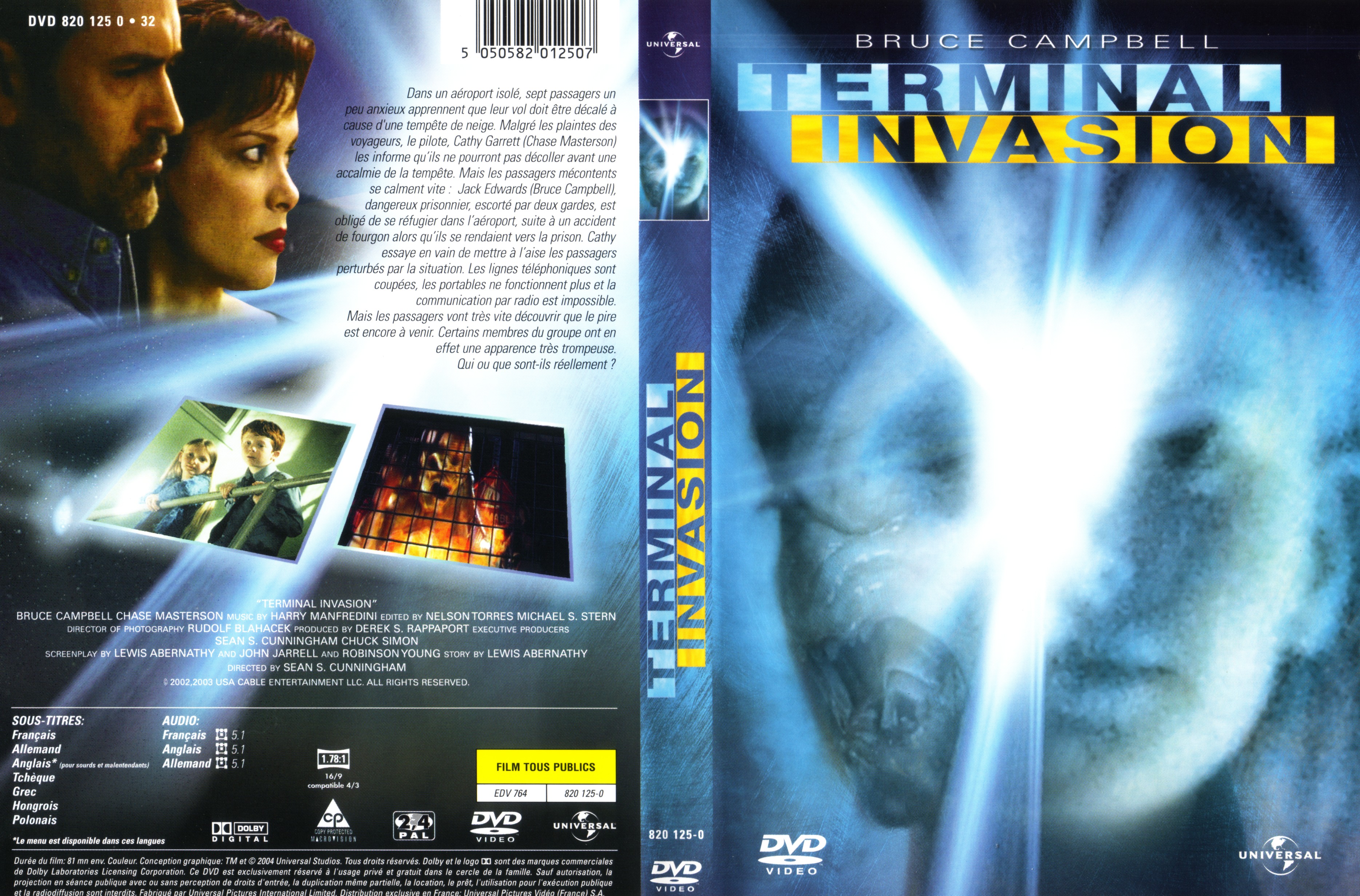 Jaquette DVD Terminal invasion