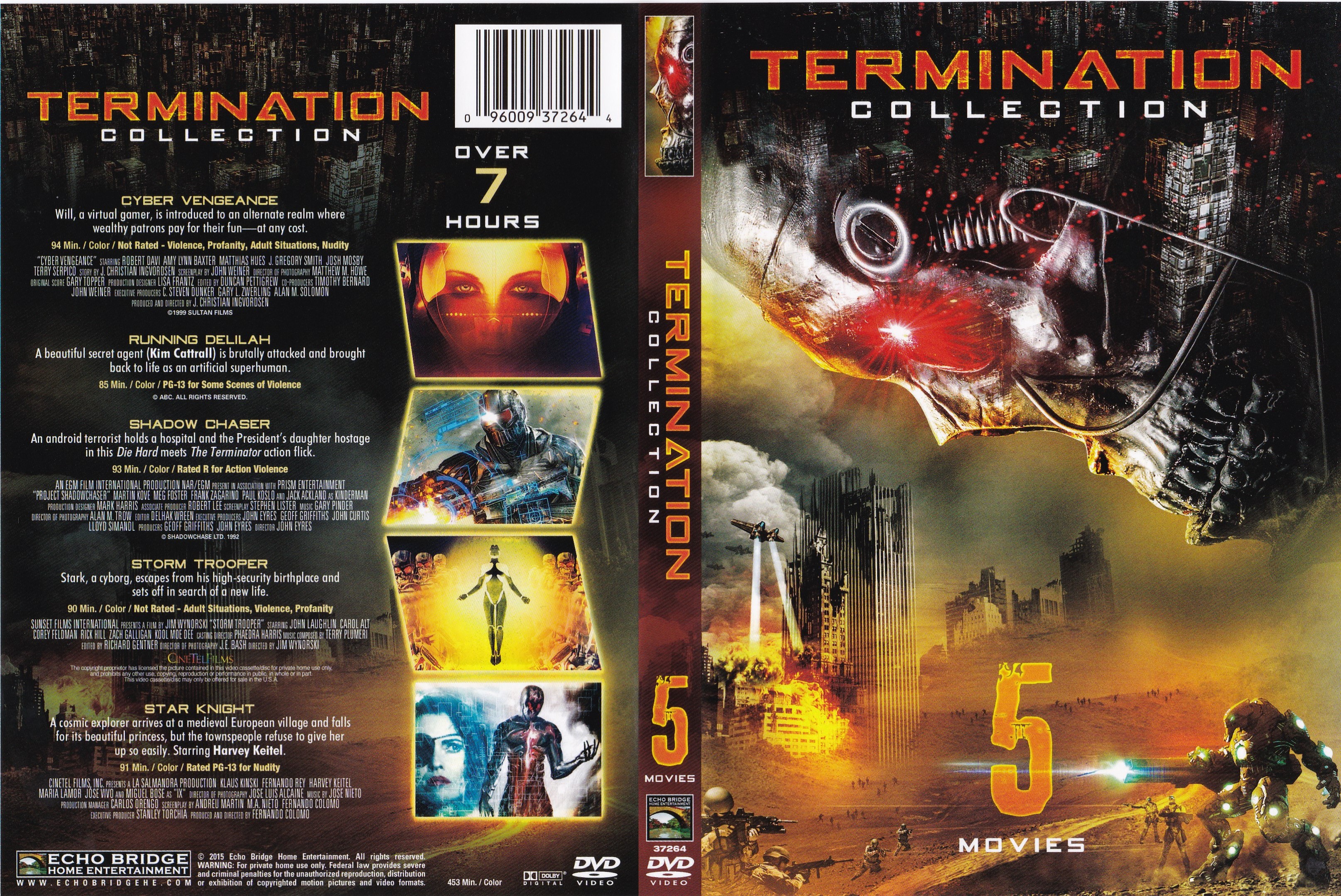 Jaquette DVD Termination Collection Zone 1 COFRRET