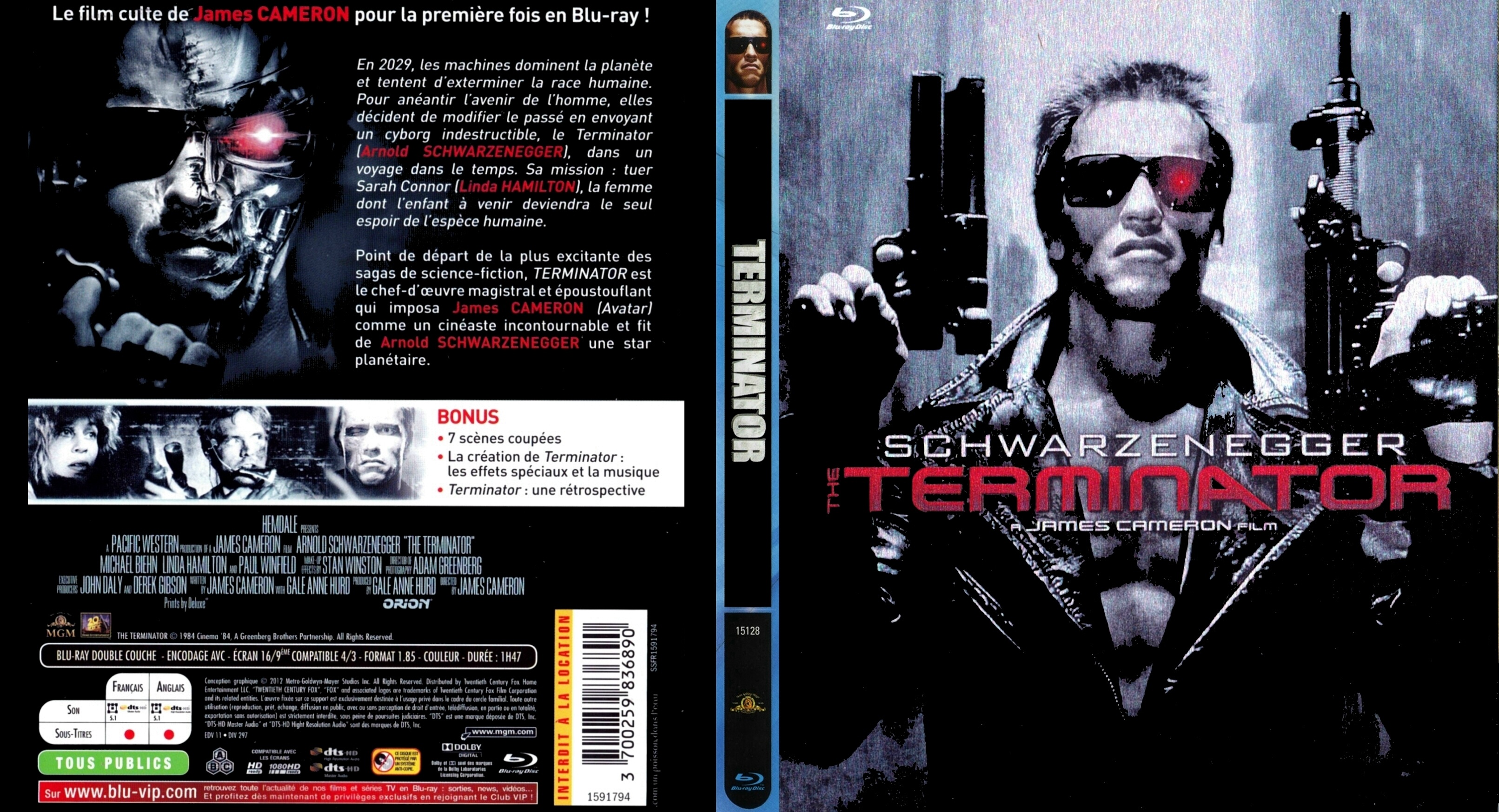 Jaquette DVD Terminator (BLU-RAY)