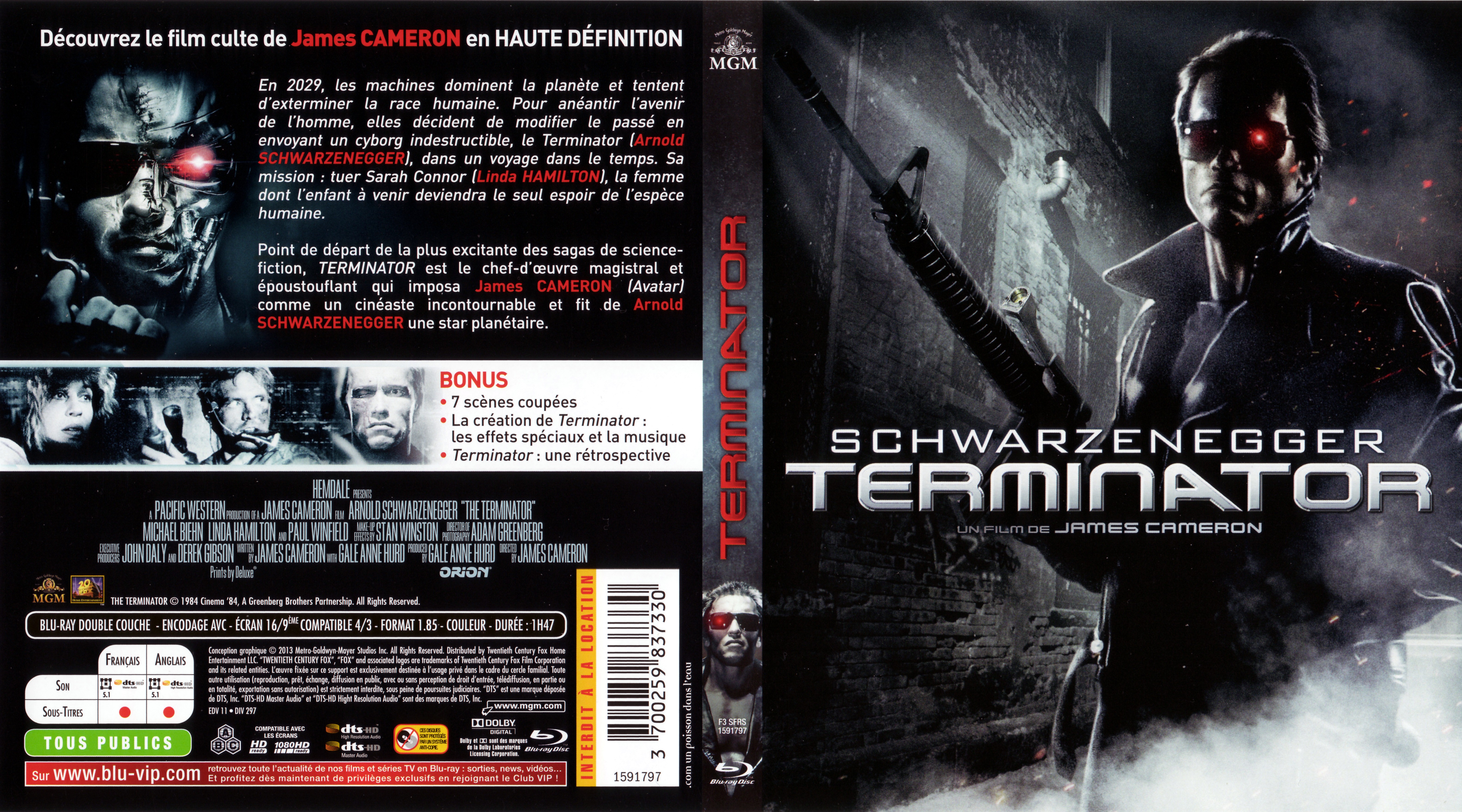 Jaquette DVD Terminator (BLU-RAY) v3