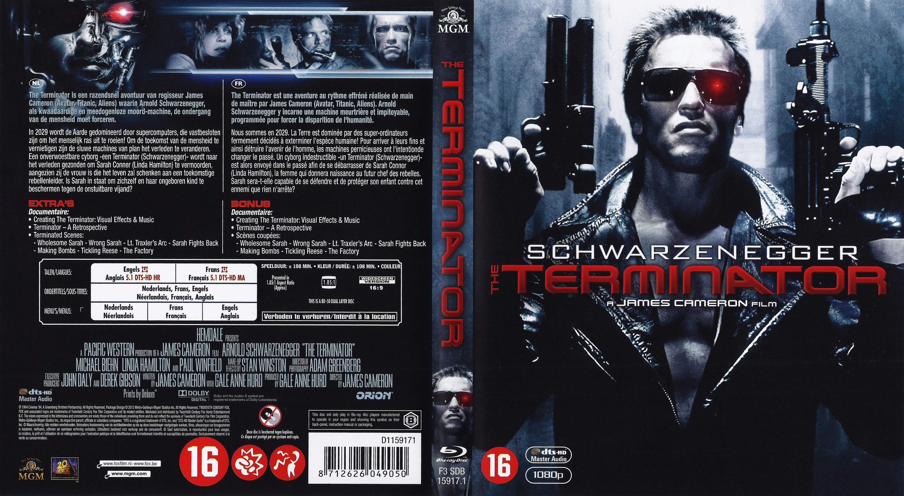 Jaquette DVD Terminator (BLU-RAY) v4