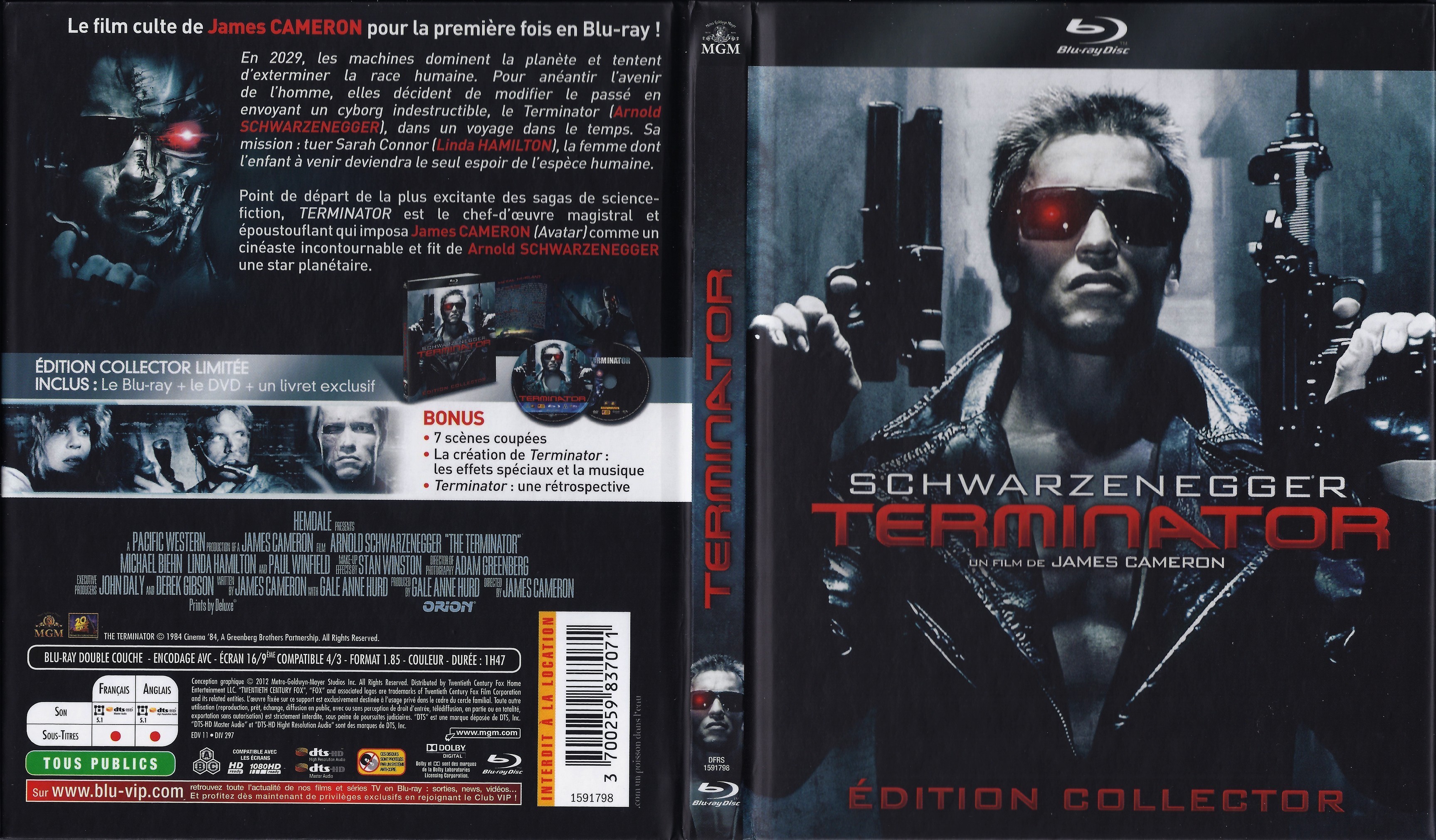 Jaquette DVD Terminator (BLU-RAY) v5