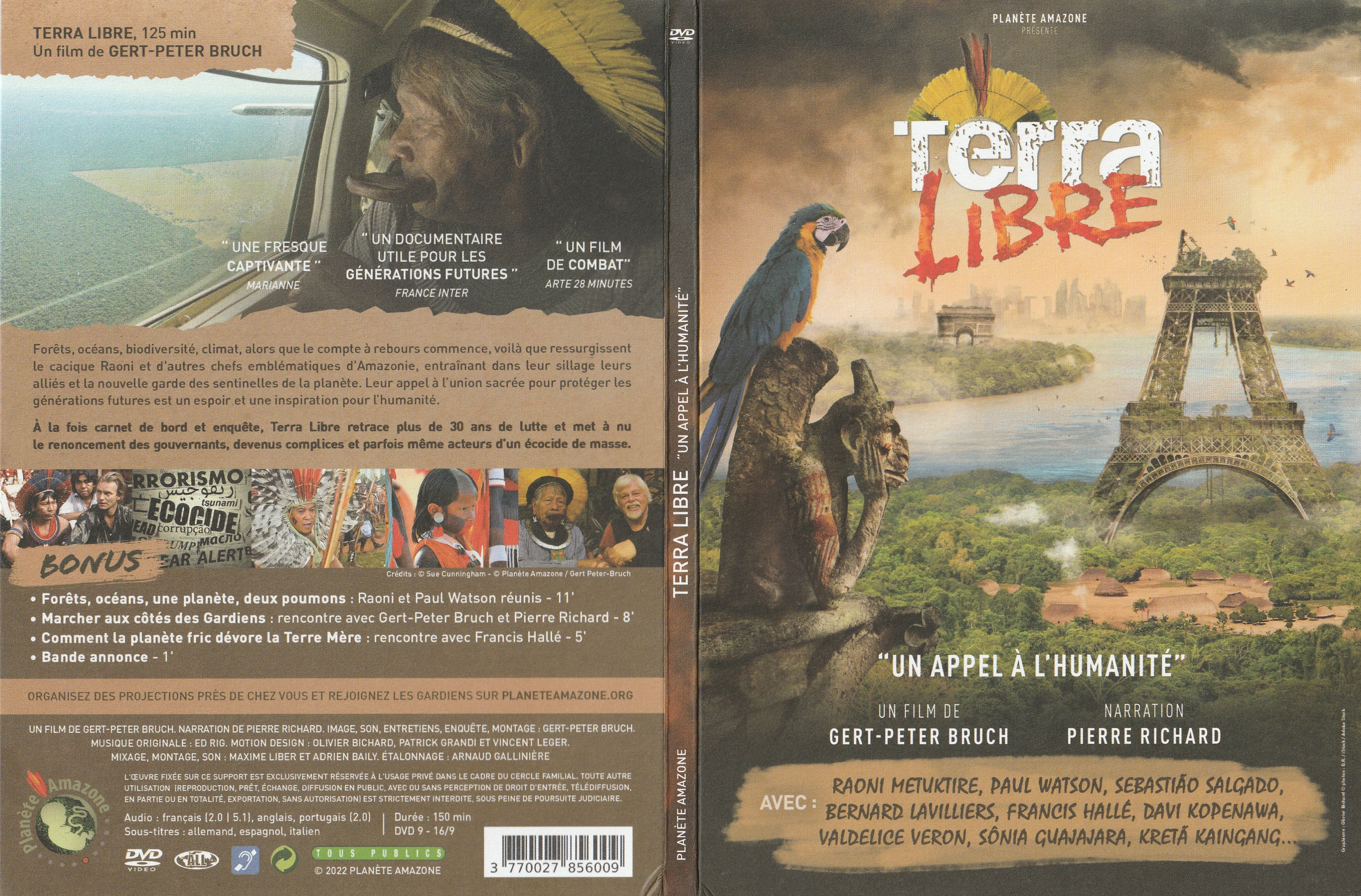 Jaquette DVD Terra Libre