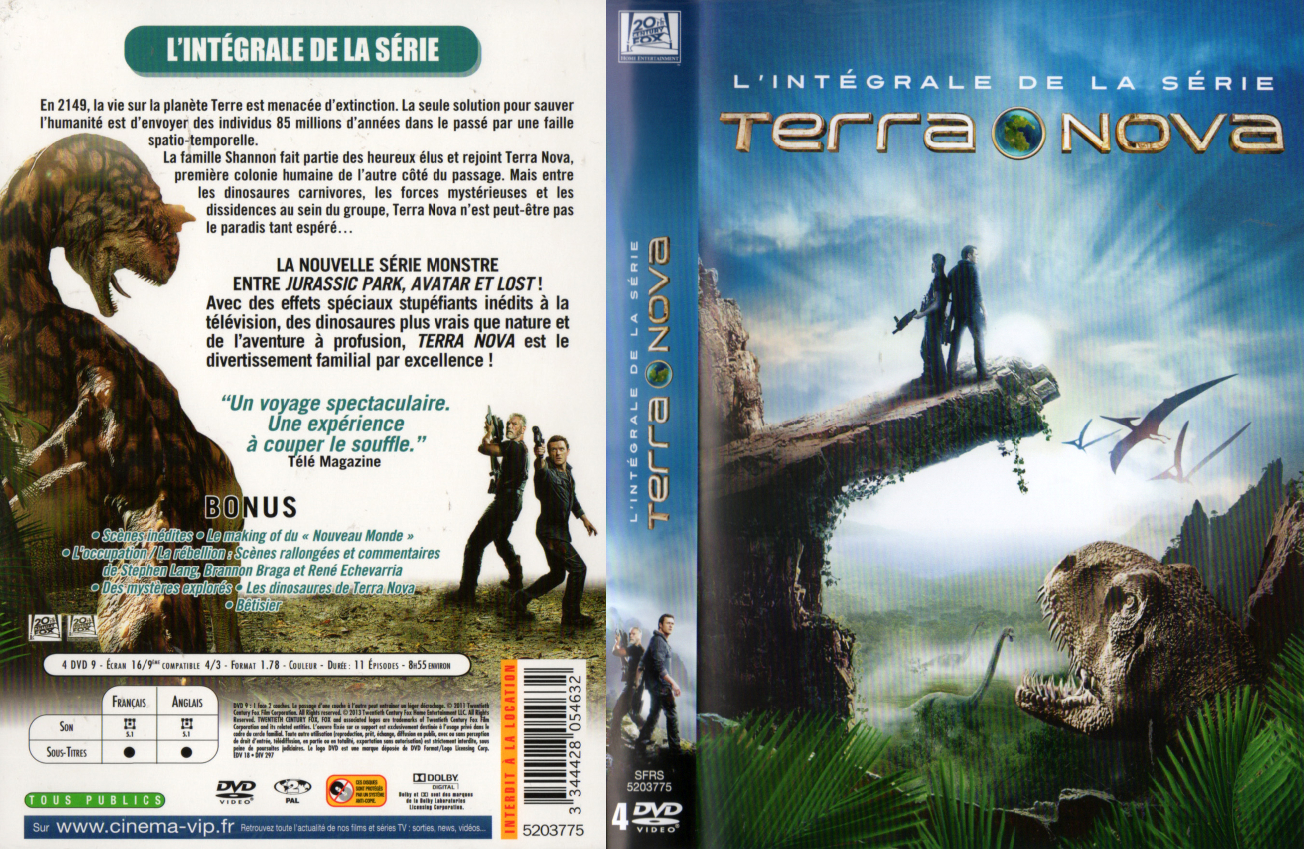 Jaquette DVD Terra nova saison 1 v2