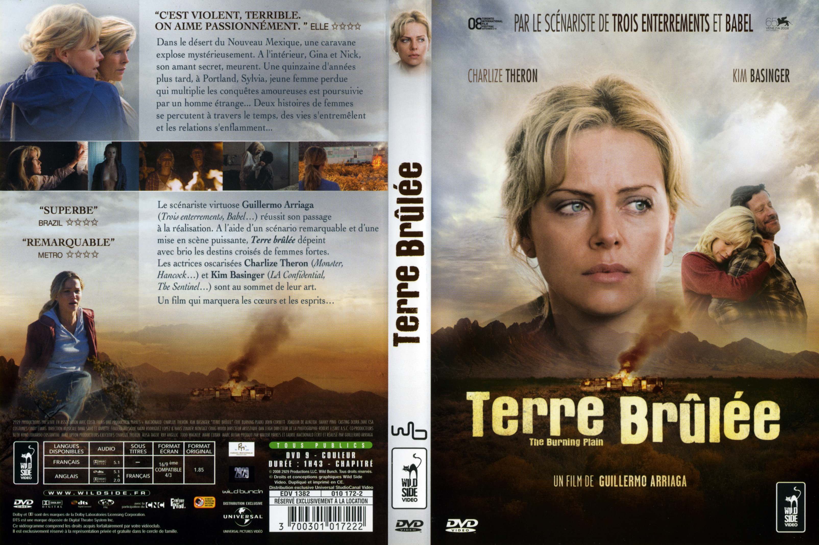 Jaquette DVD Terre brule