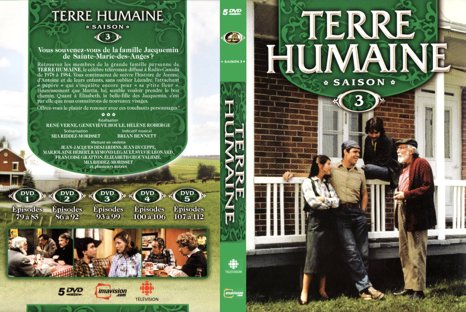 Jaquette DVD Terre humaine Saison 3 - SLIM