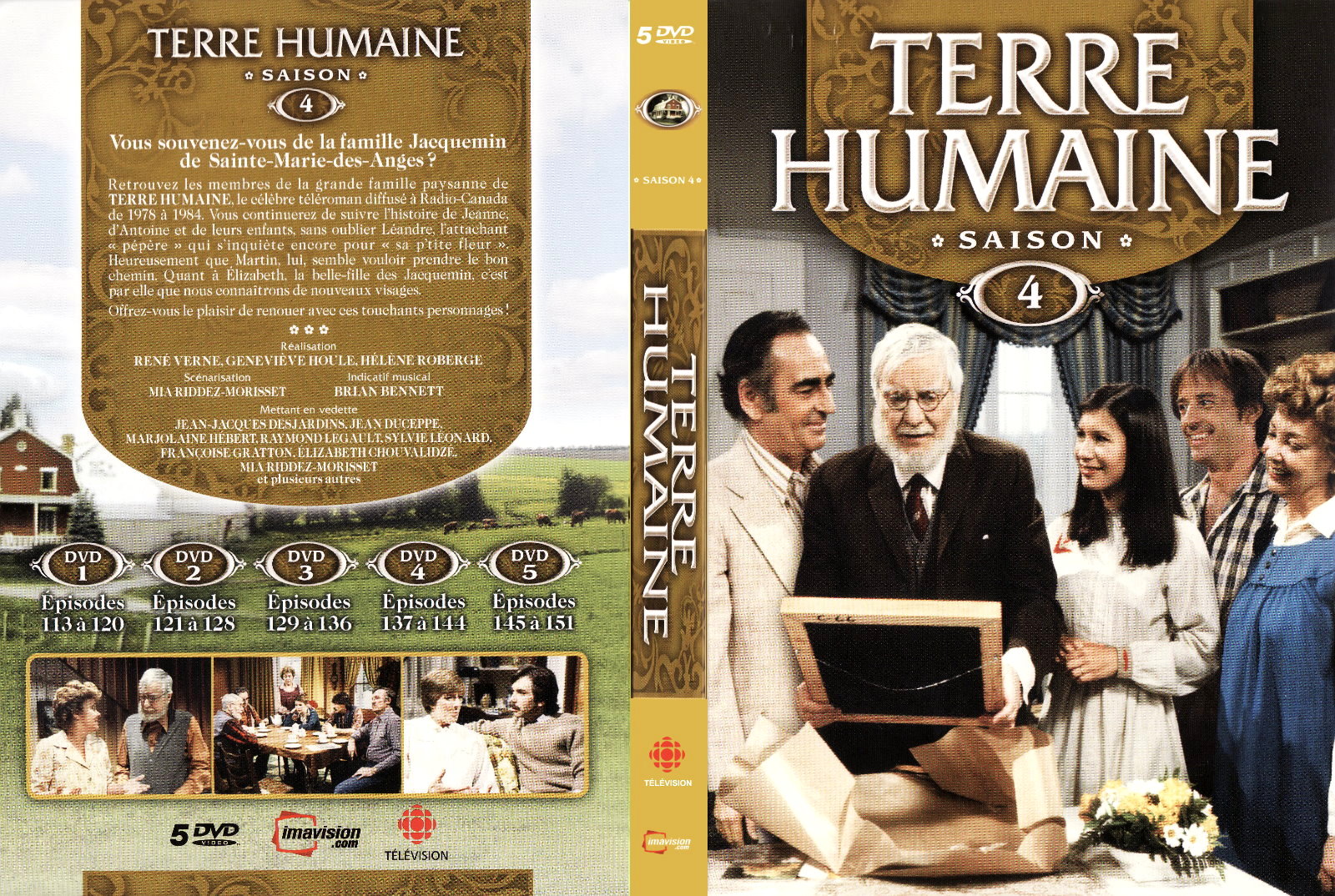 Jaquette DVD Terre humaine Saison 4 - SLIM