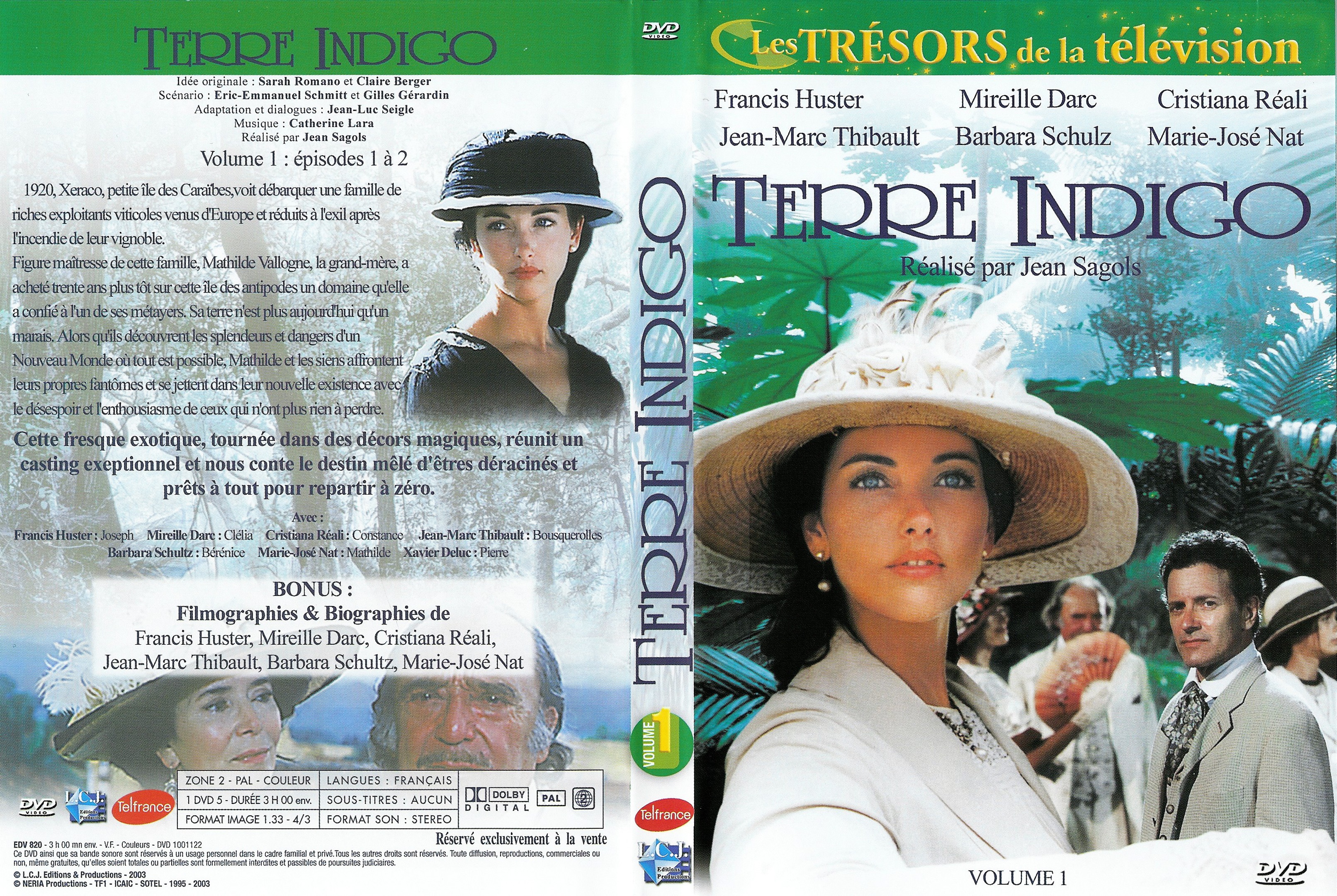 Jaquette DVD Terre indigo vol 1