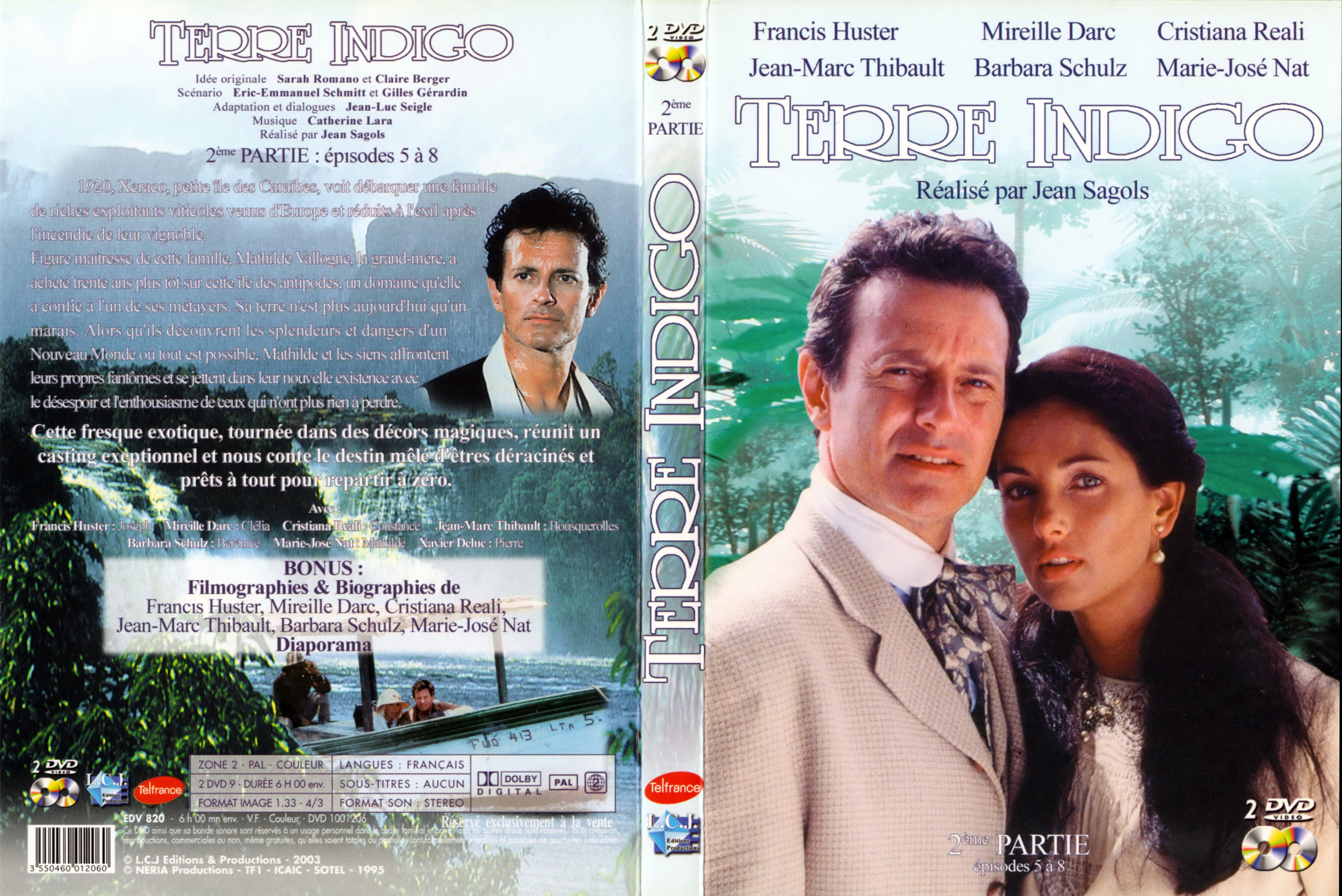 Jaquette DVD Terre indigo vol 2 v2