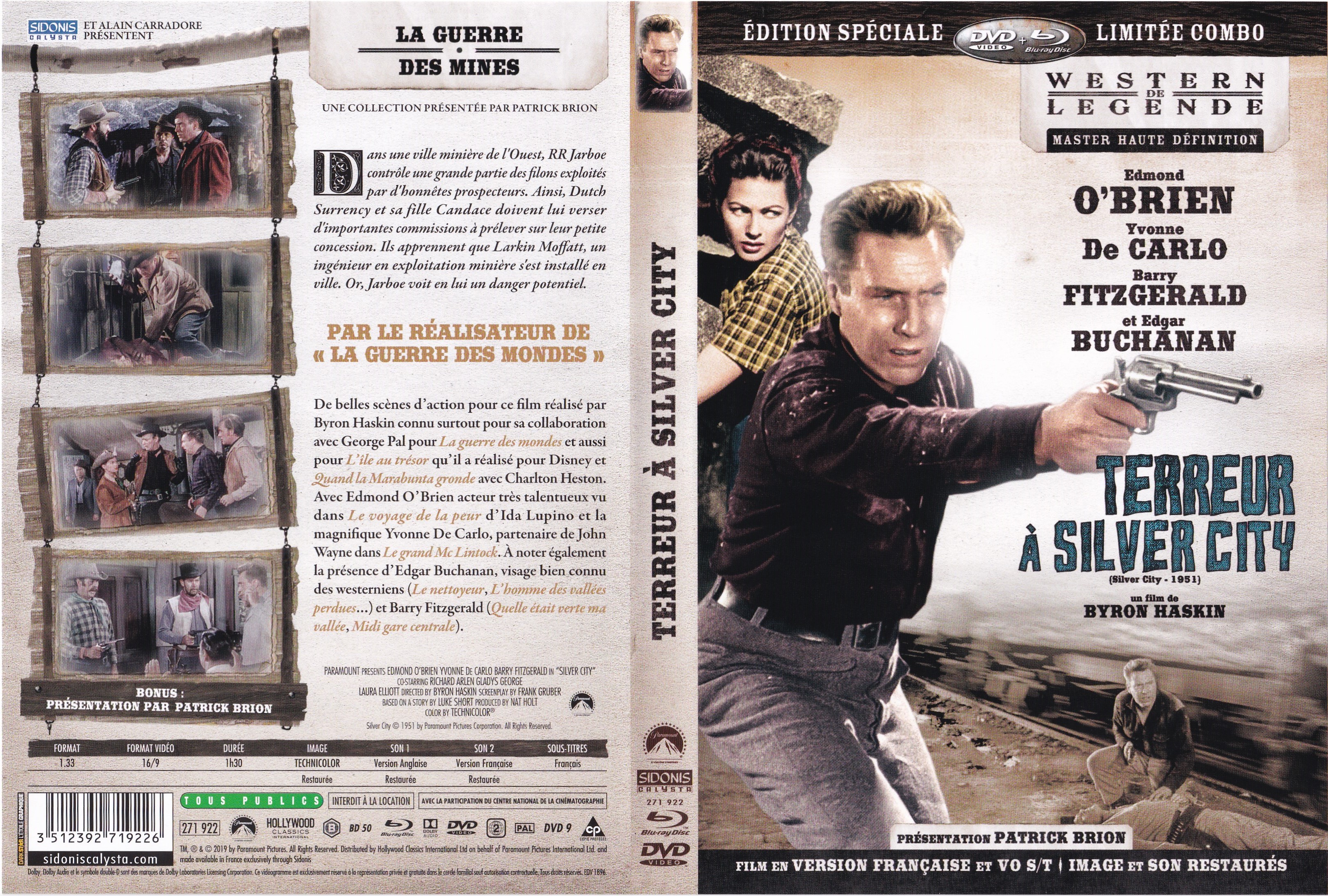 Jaquette DVD Terreur  Silver City