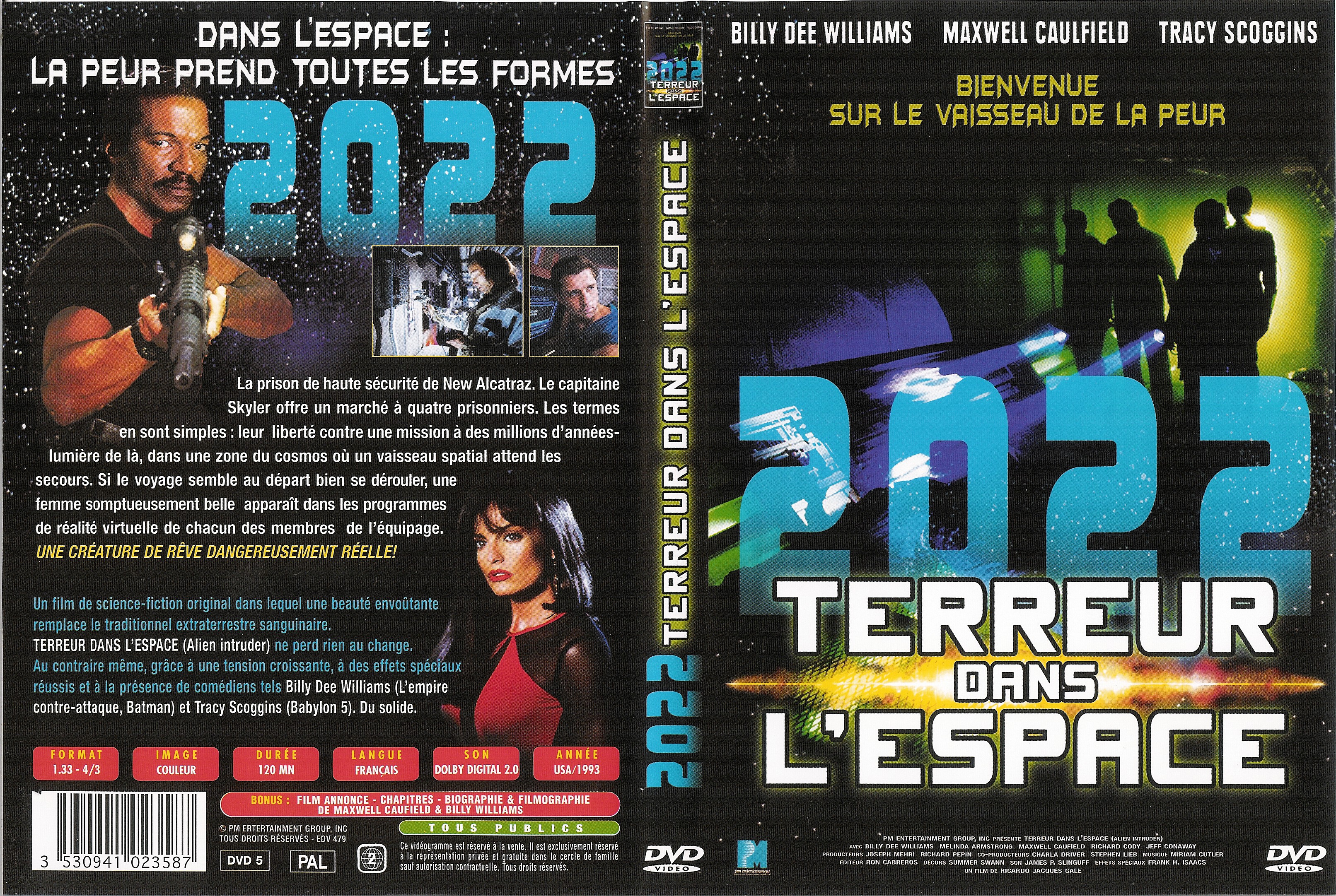 Jaquette DVD Terreur dans l