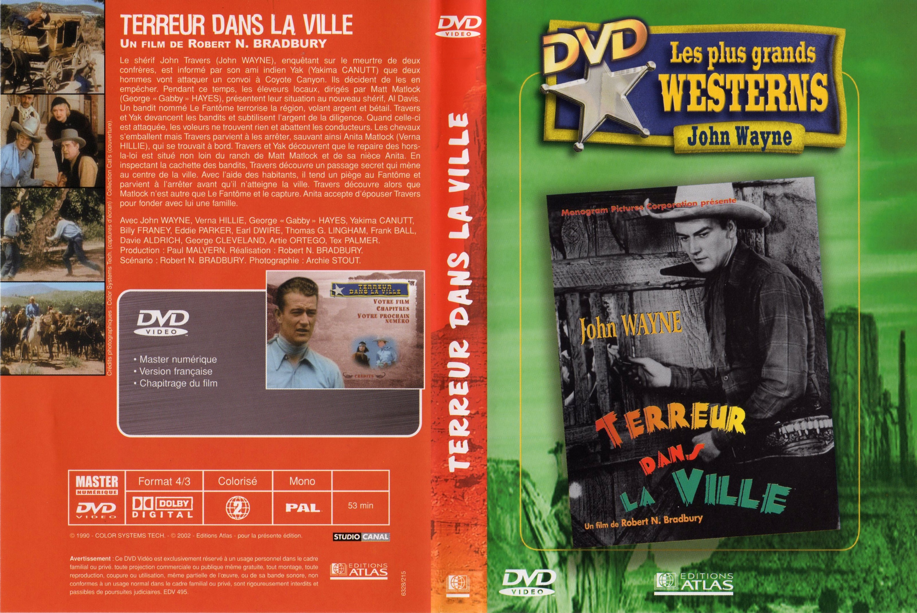 Jaquette DVD Terreur dans la ville