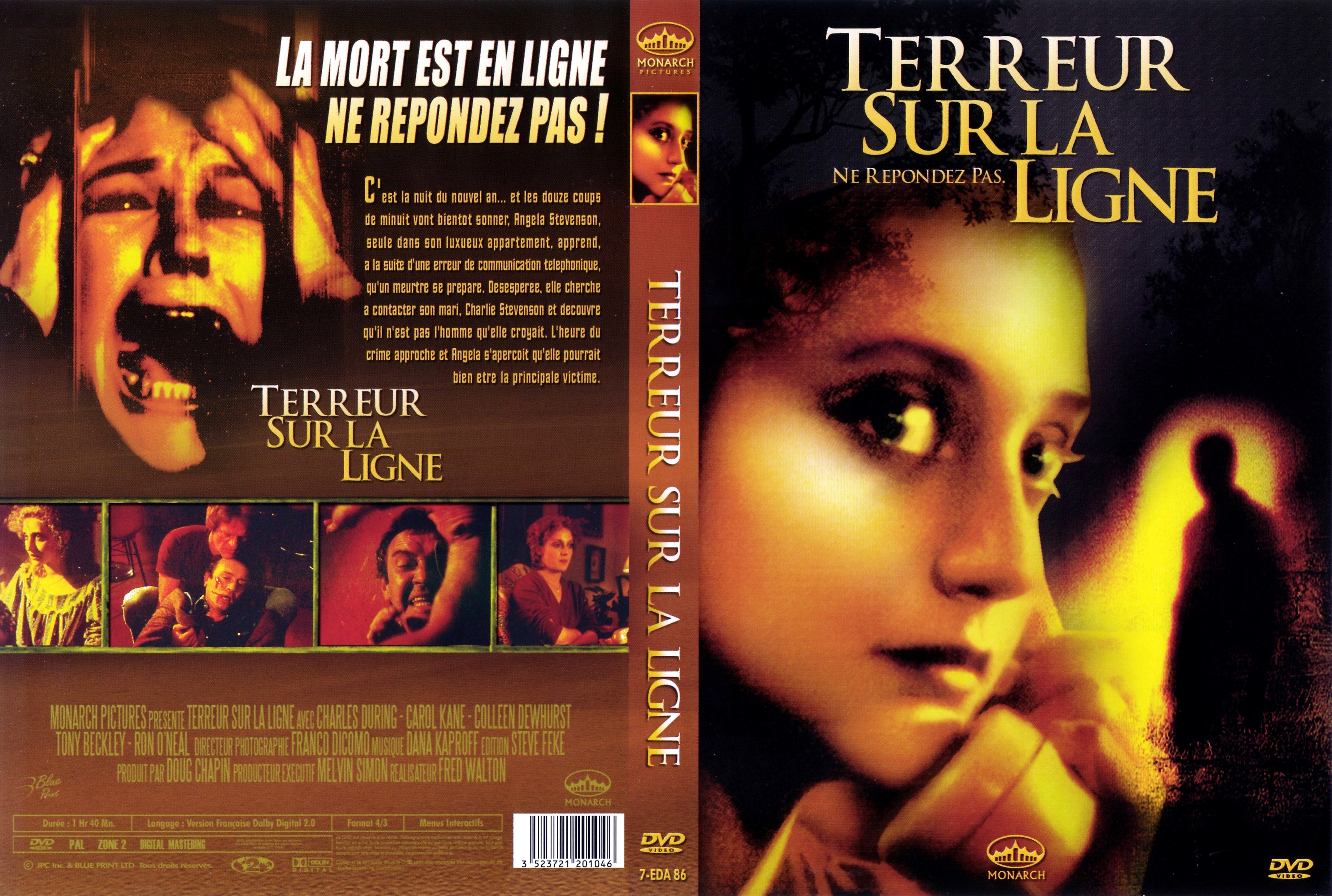 Jaquette DVD Terreur sur la ligne (1979) v2