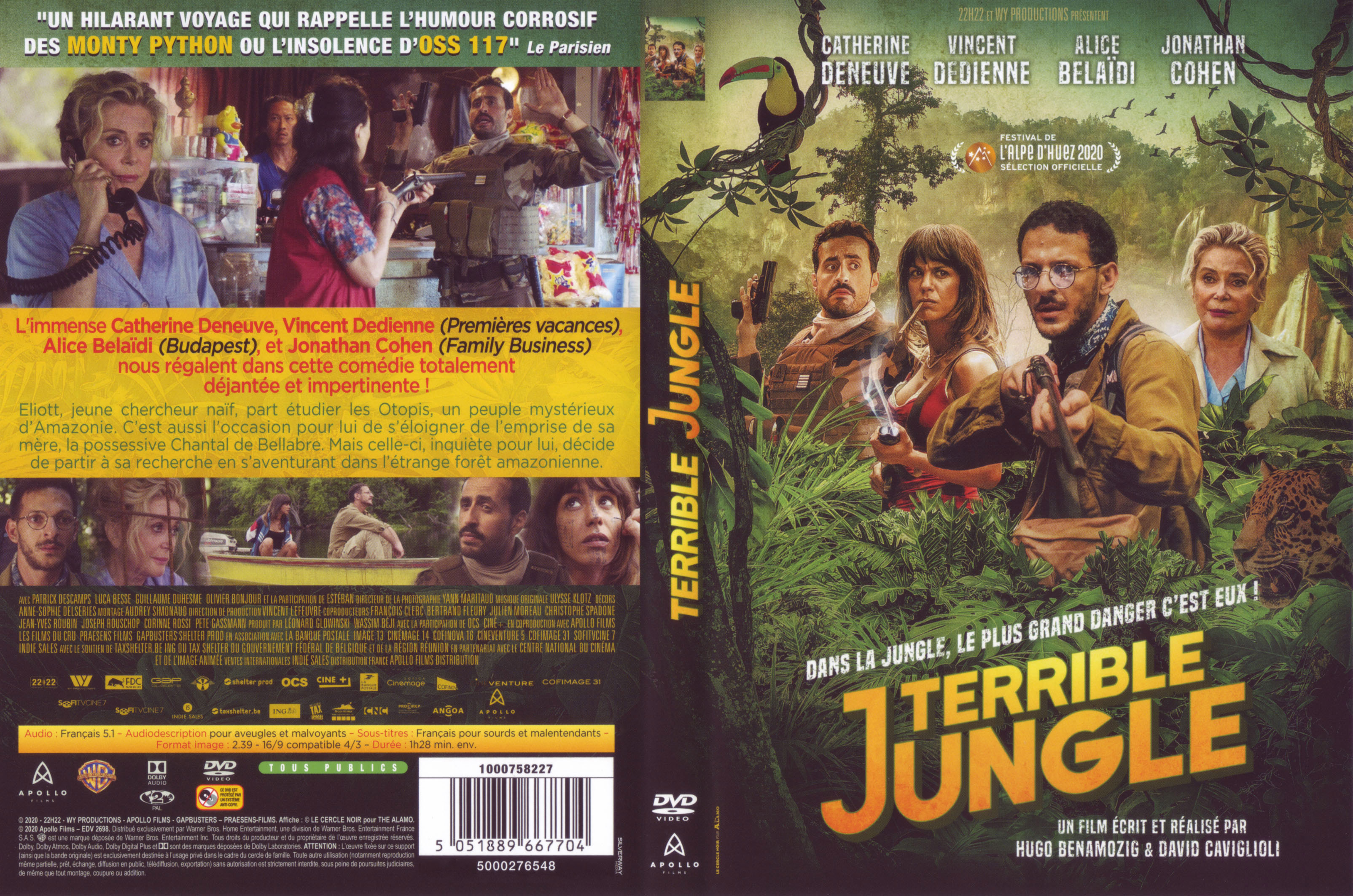 Jaquette DVD Terrible jungle