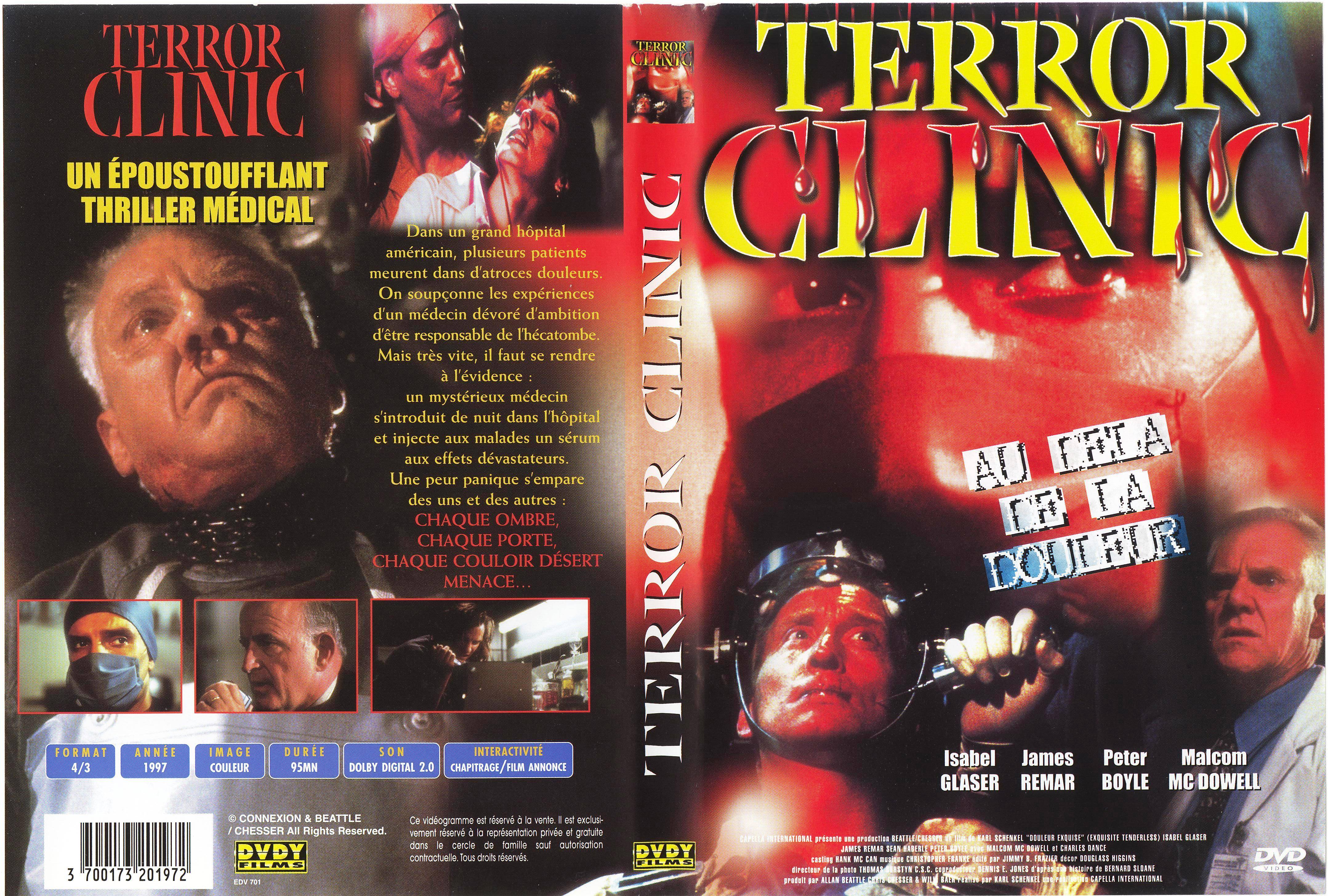 Jaquette DVD Terror clinic