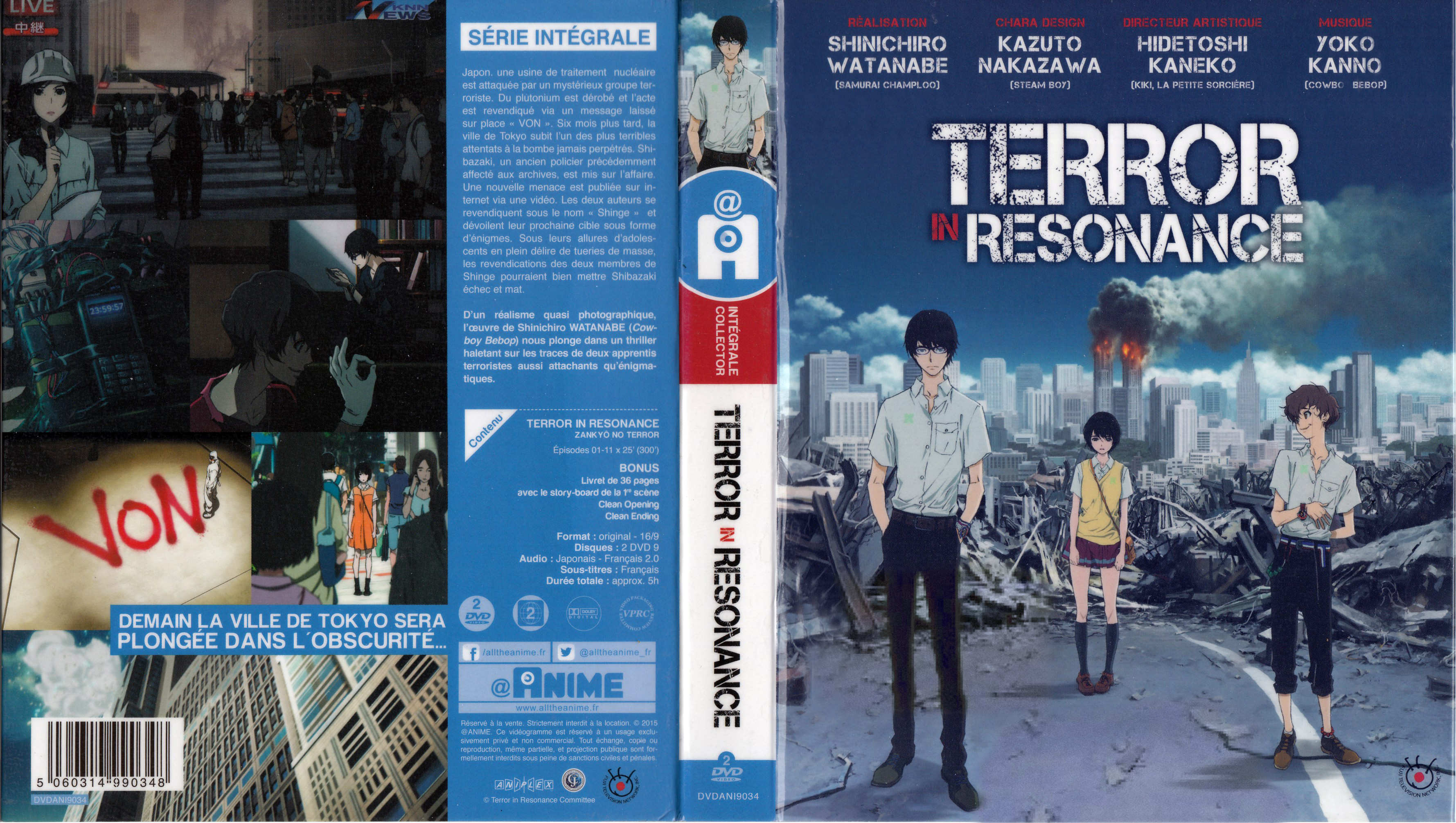 Jaquette DVD Terror in resonance