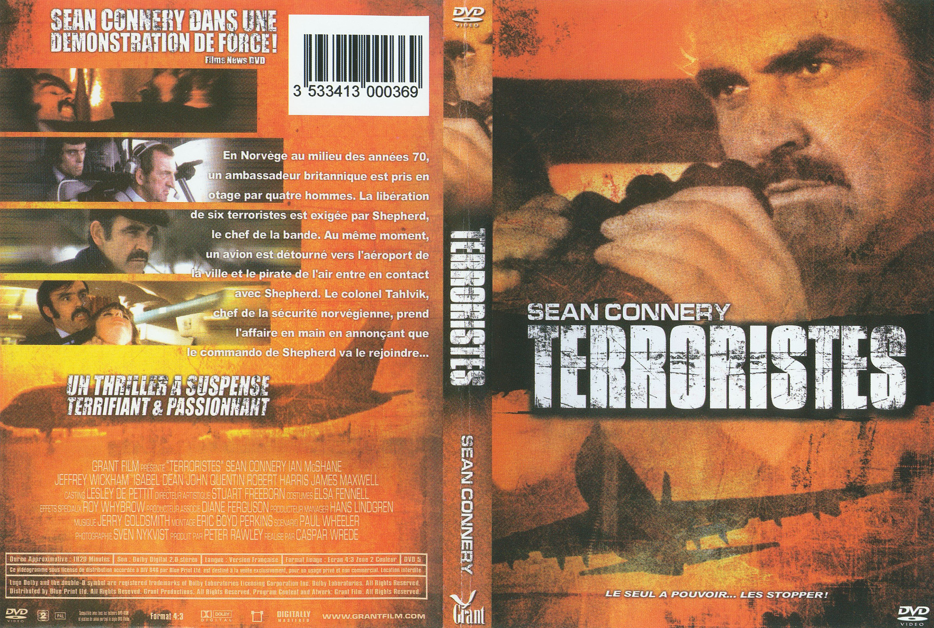 Jaquette DVD Terroristes