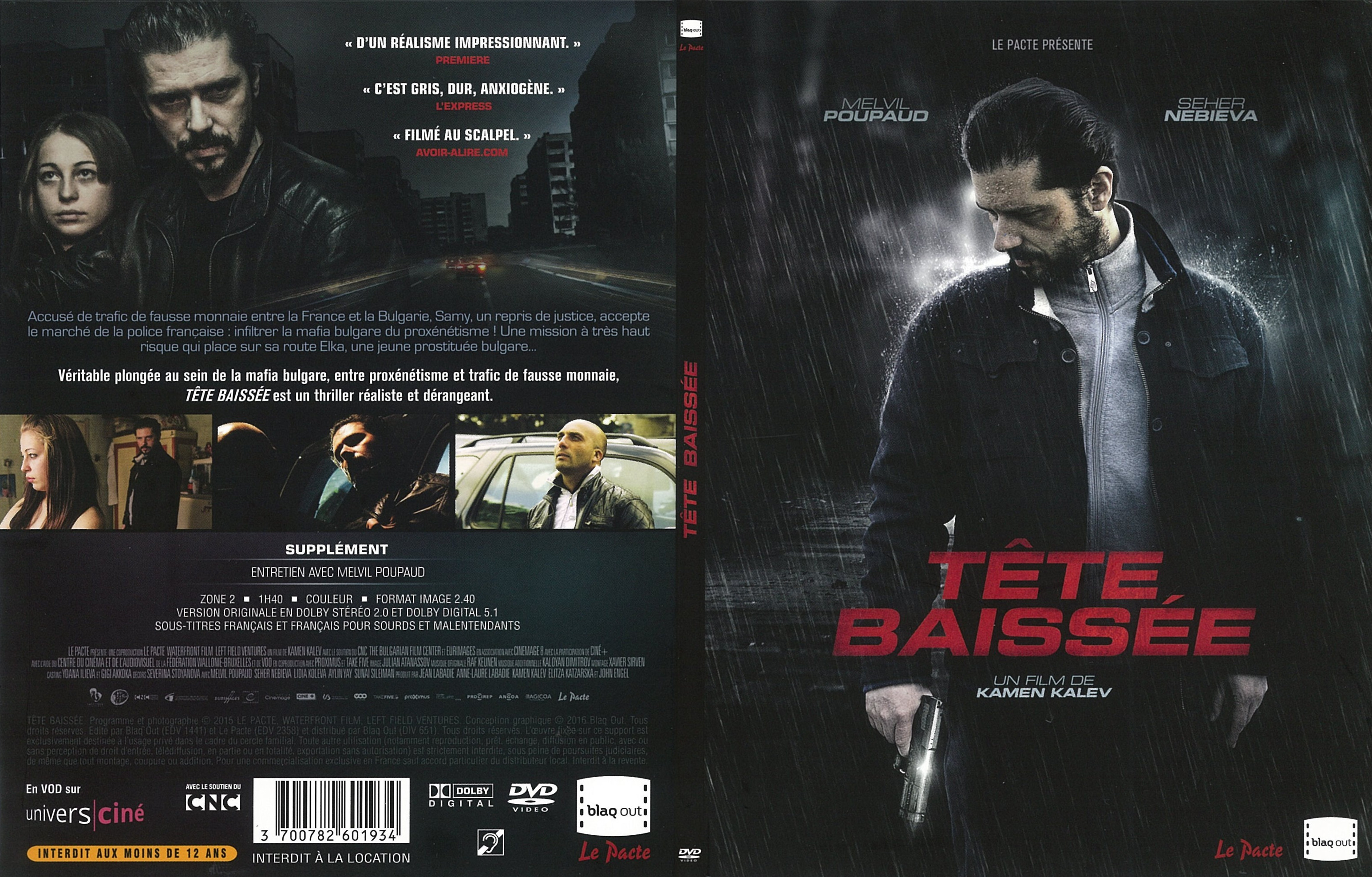 Jaquette DVD Tte baisse