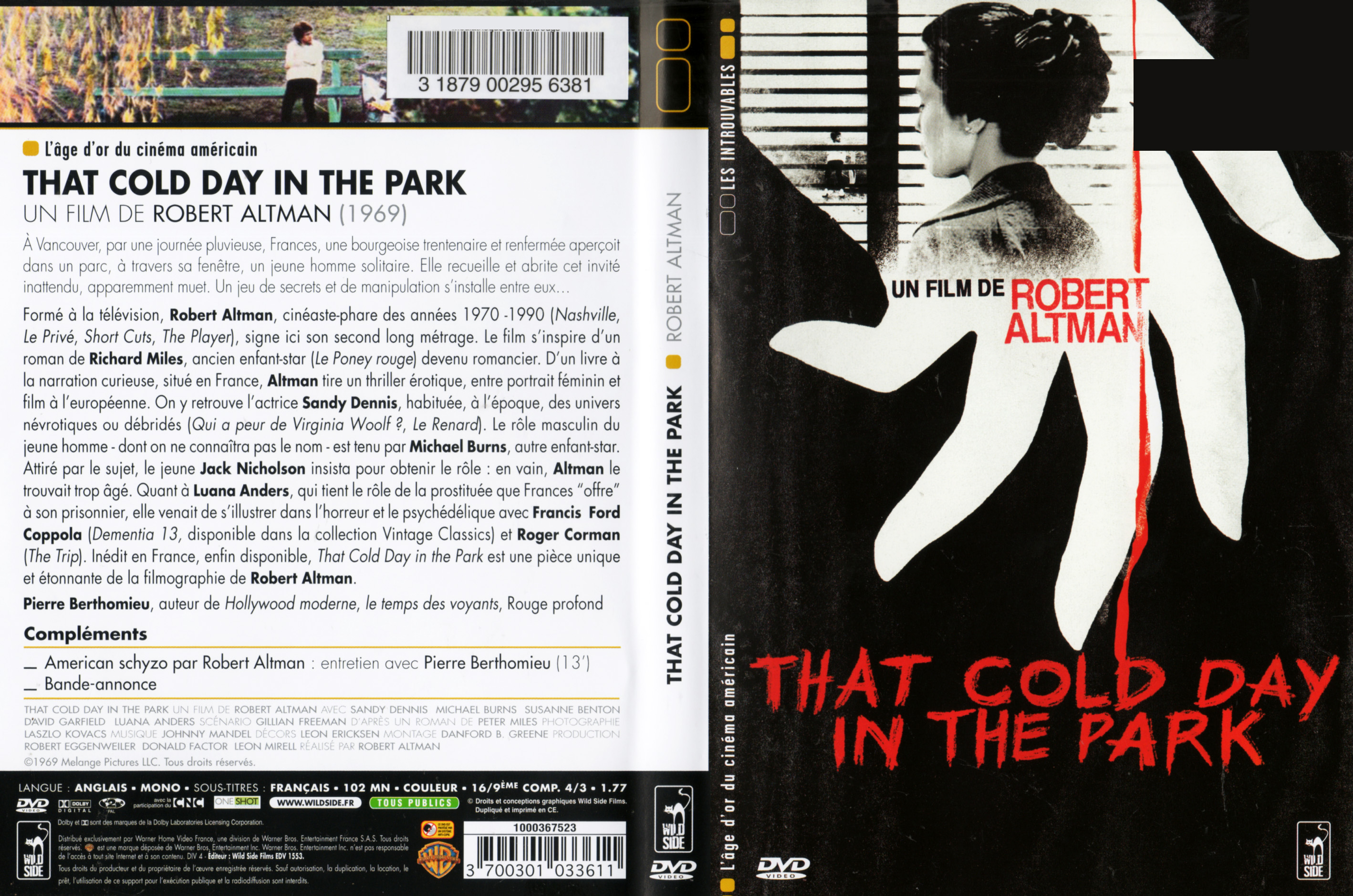 Jaquette DVD That cold day in the park