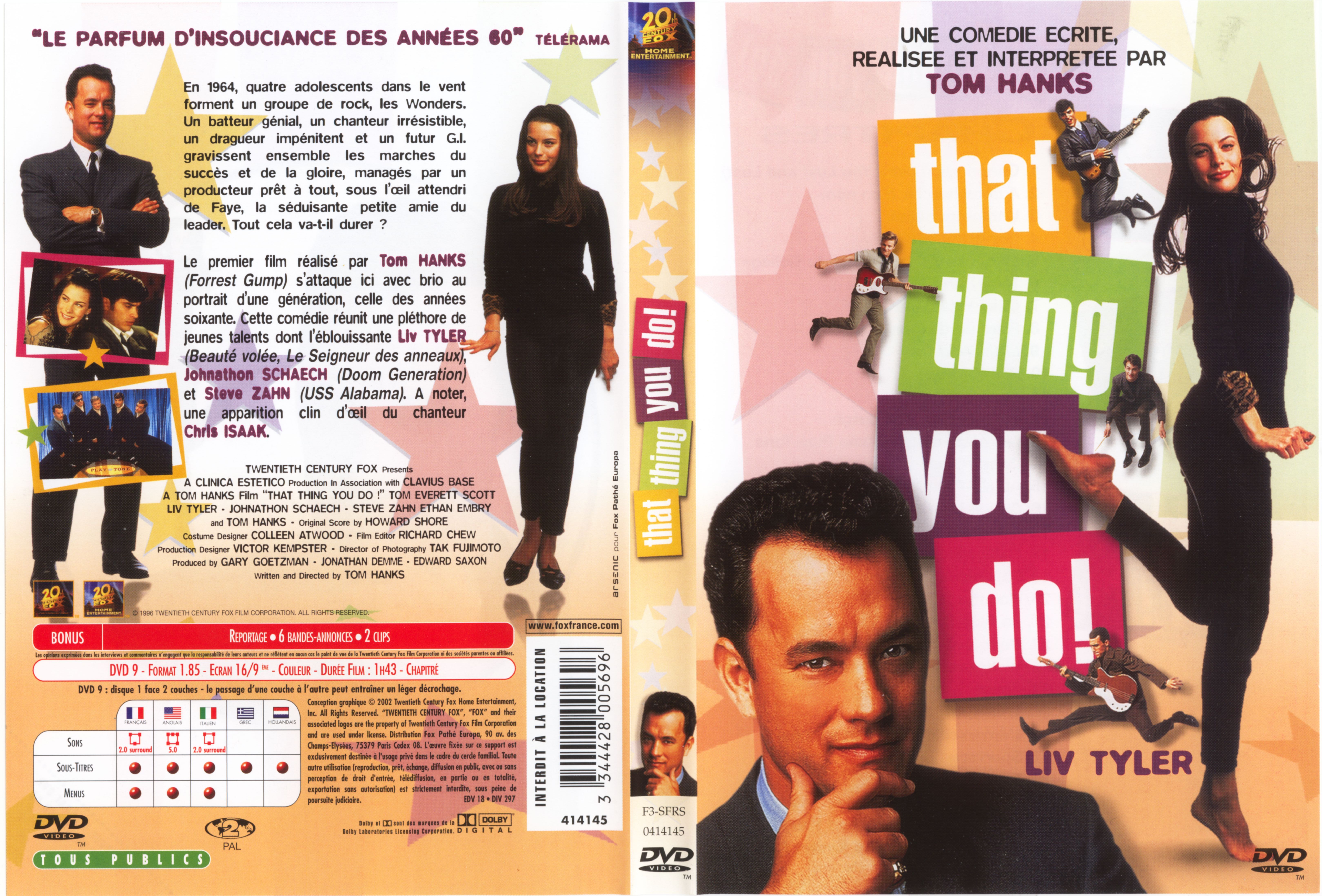 Jaquette DVD That thing you do