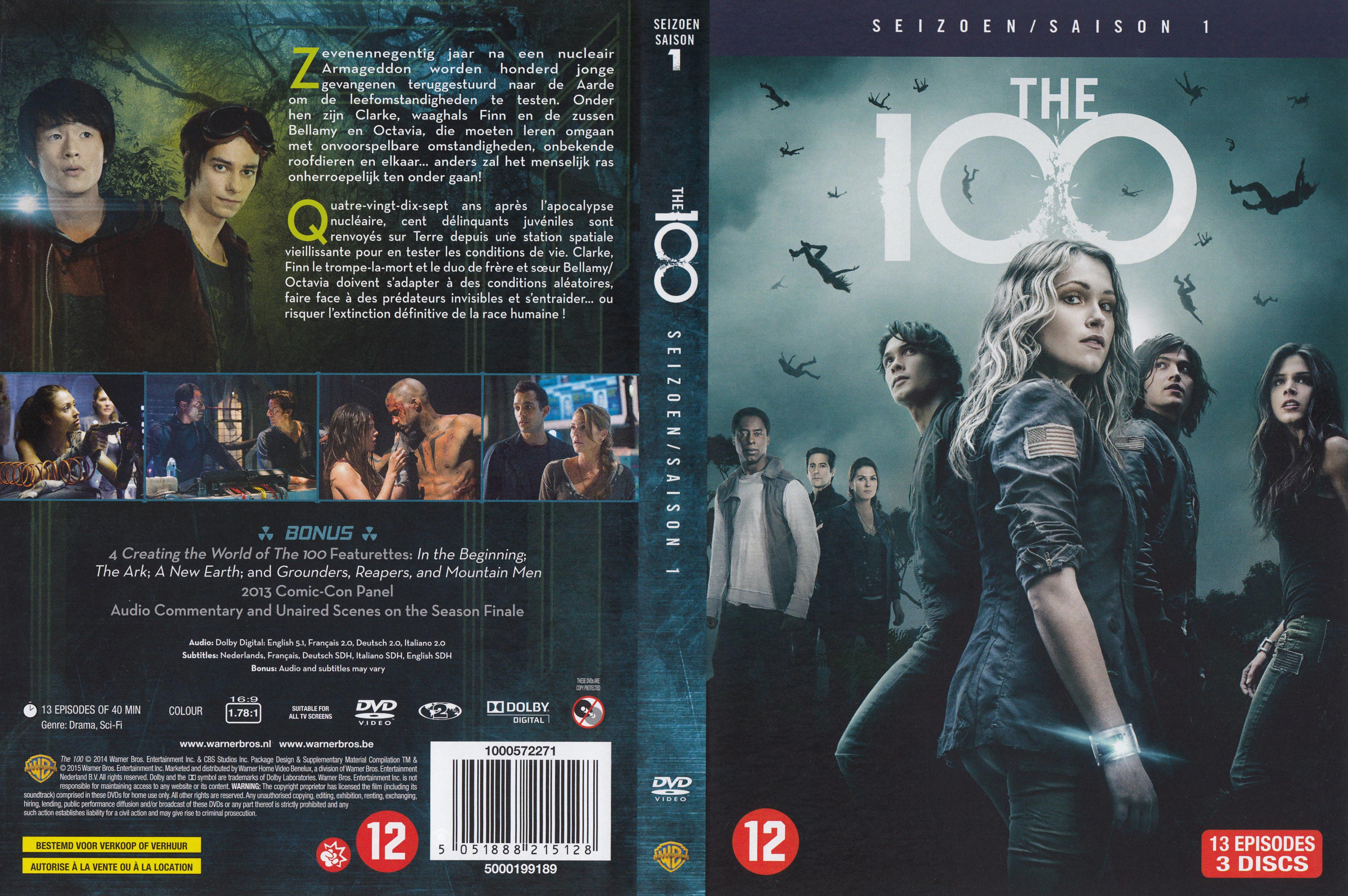 Jaquette DVD The 100 Saison 1