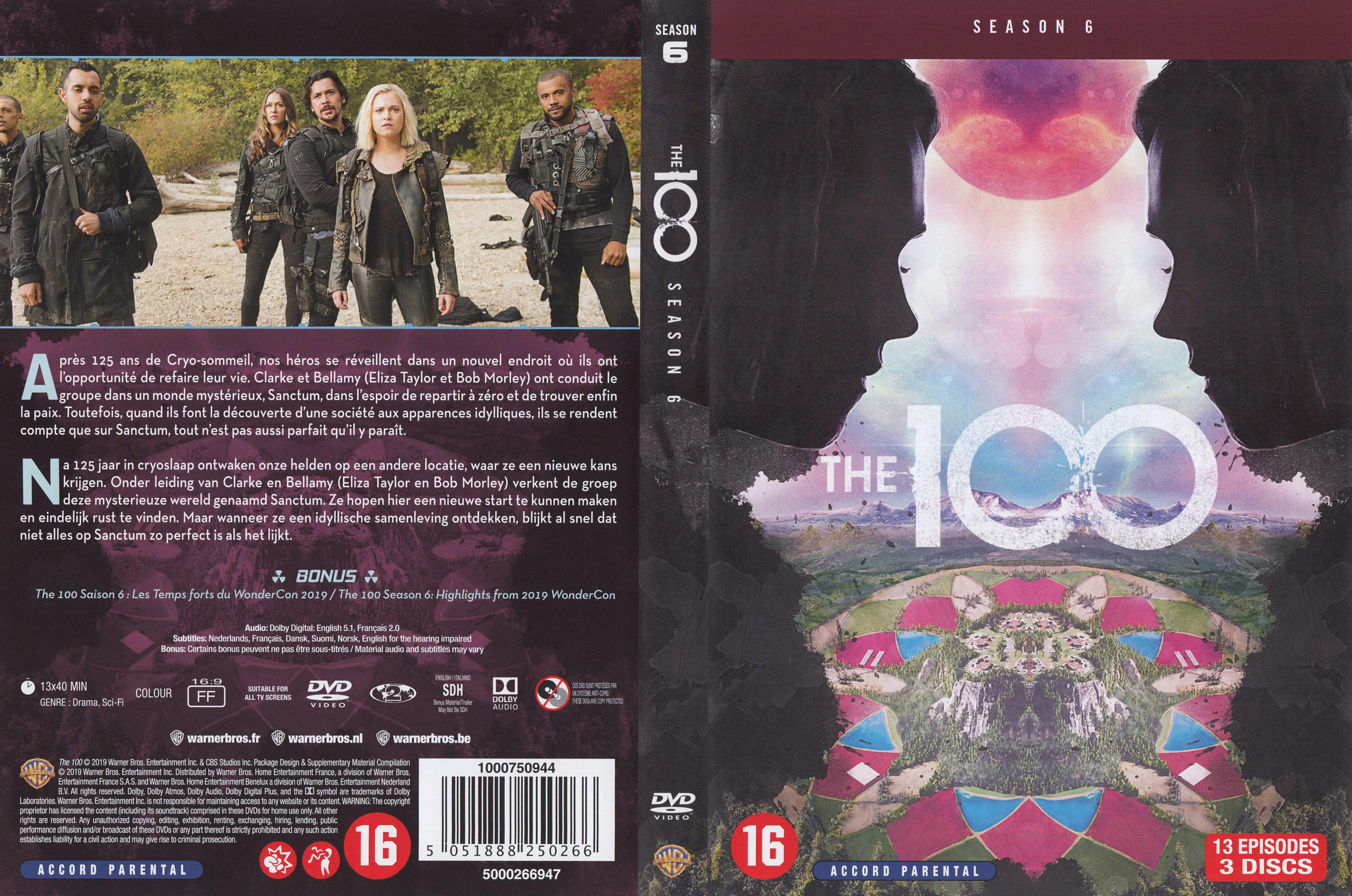 Jaquette DVD The 100 Saison 6