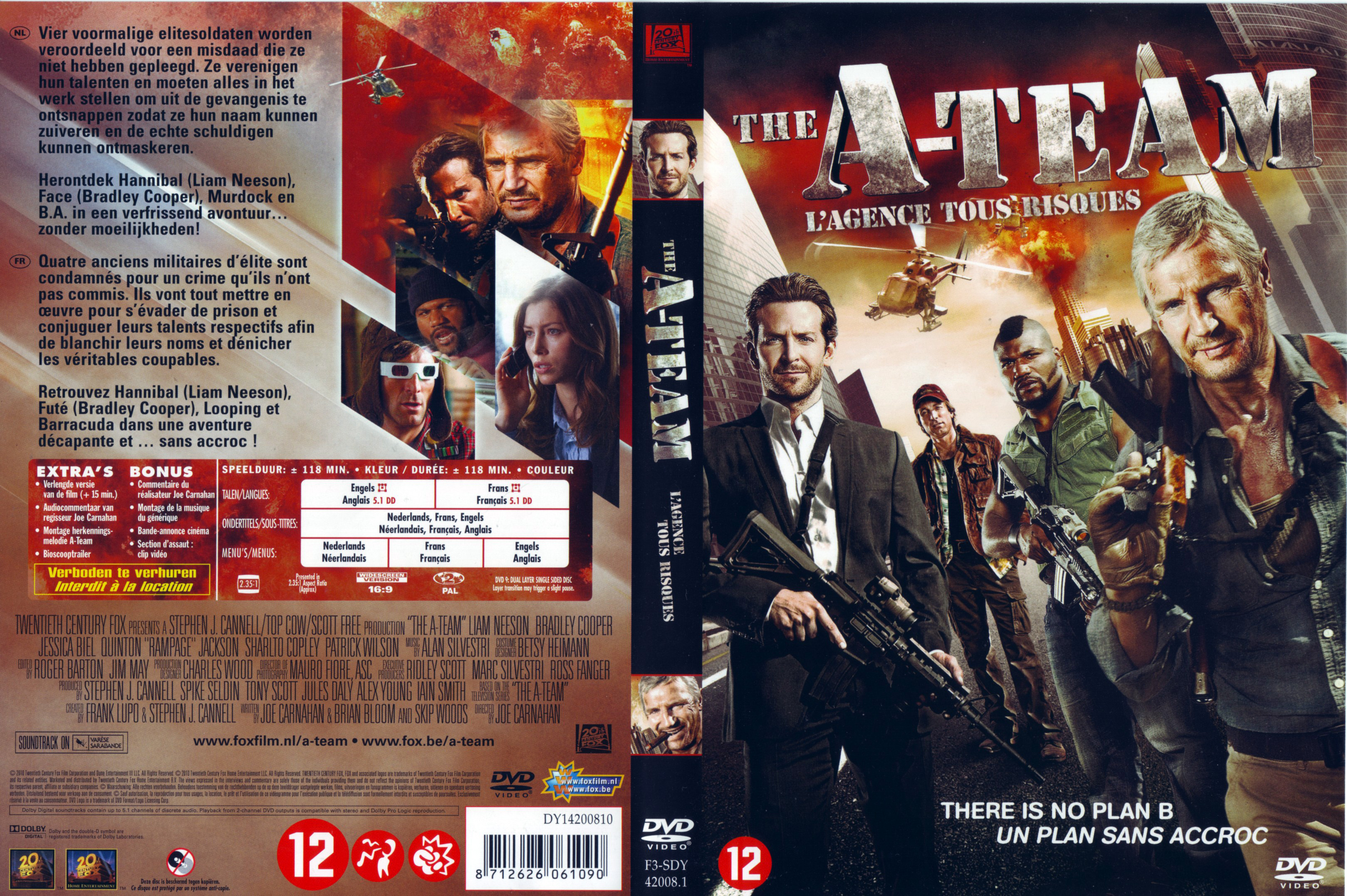 Jaquette DVD The A-Team - L