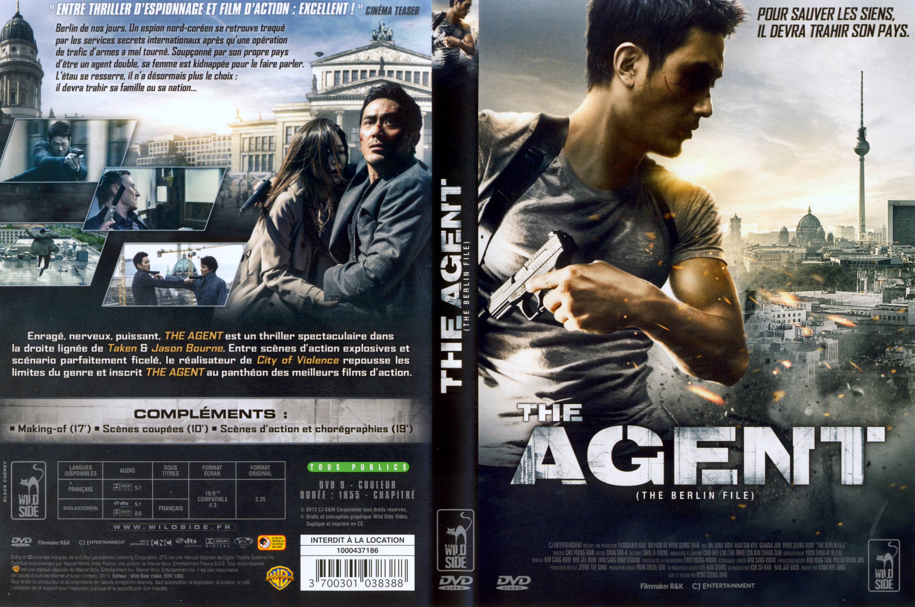 Jaquette DVD The Agent